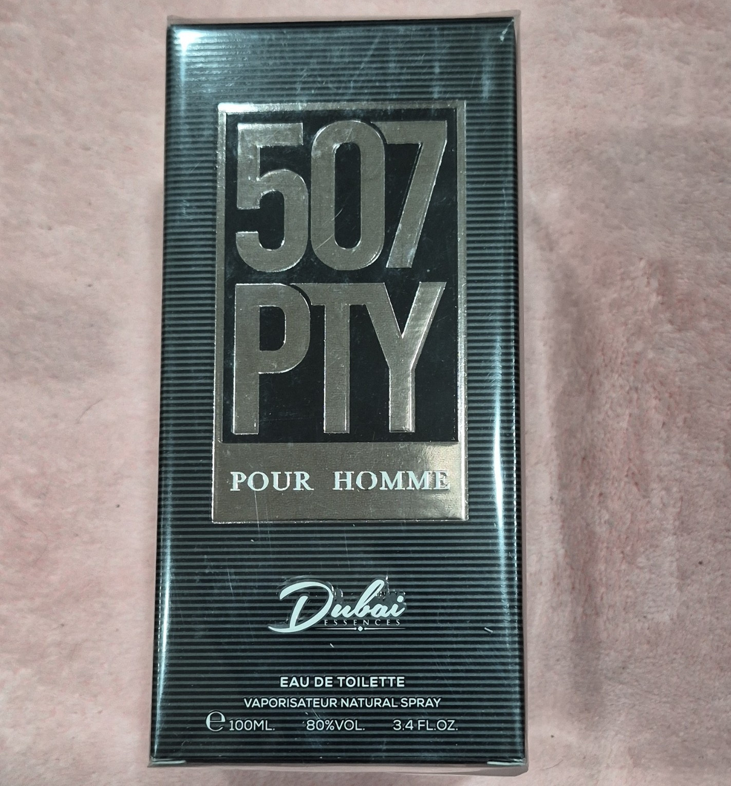 Dubai Essences 507 PTY Pour Homme Men’s Eau de Toilette Spray 3.4 fl oz Regular