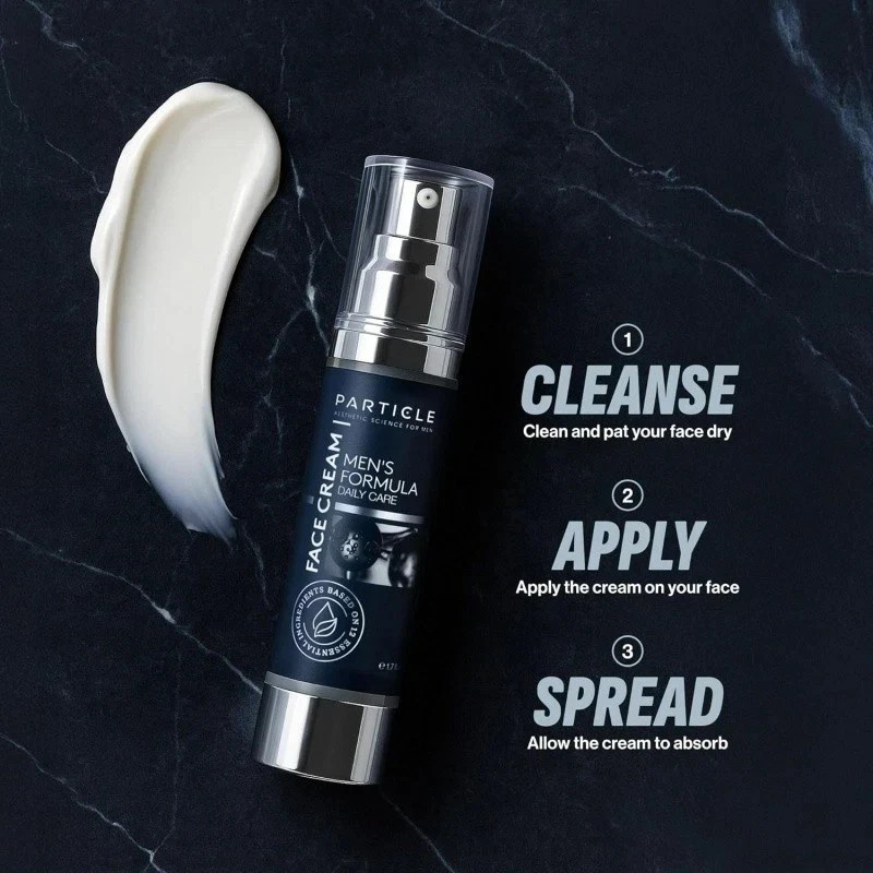 Partical Face Cream For Men 6-in-1 Anti Aging Cream Fights Eye Bags Dark Spots