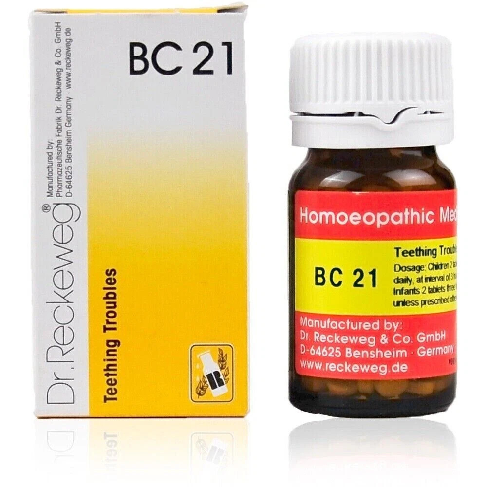 Dr Reckeweg BC 21 (Bio-Combination 21) 20gm Tablets Homeopathic Made in Germany