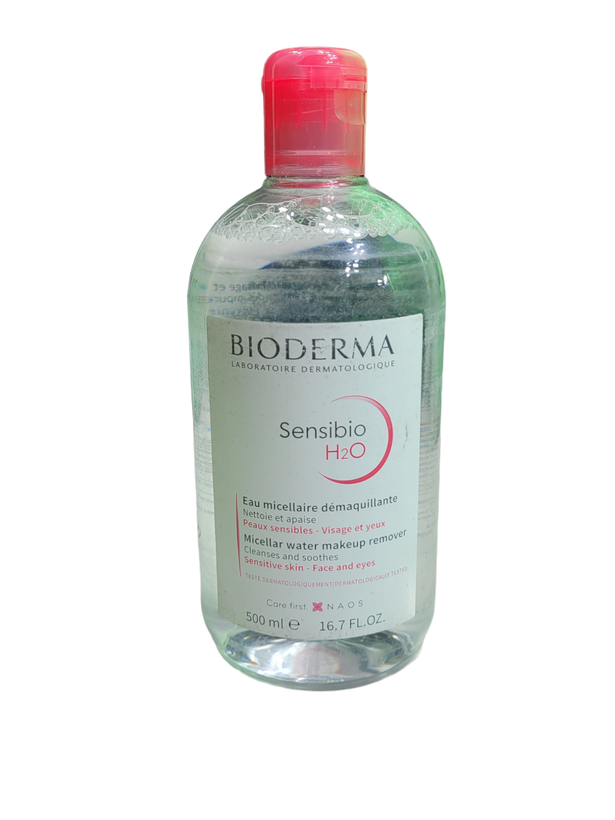 Lot of 3 Bioderma Sensibio H2O Micellar Water Makeup Remover 16.7oz EXP: 06/2024
