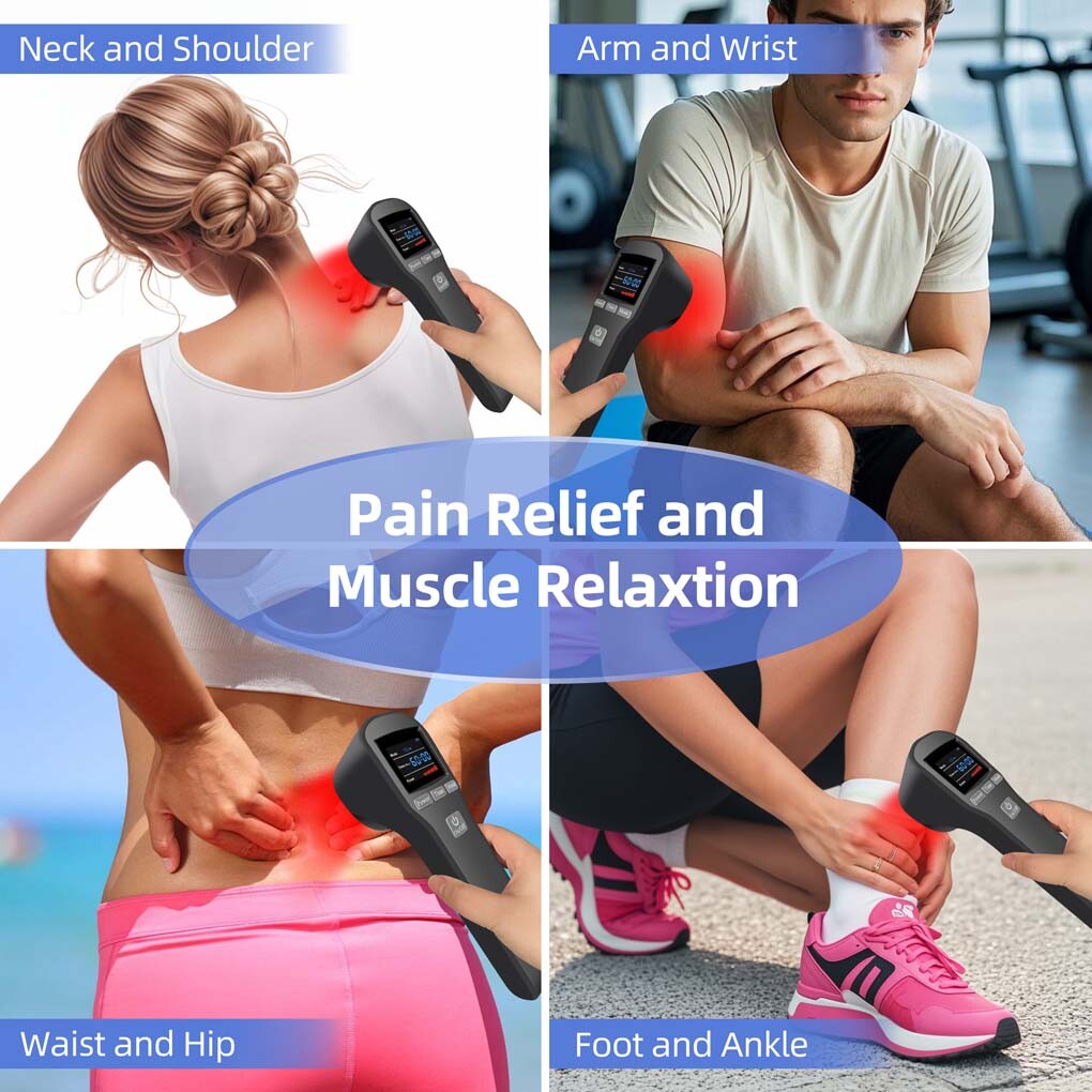 Pain Management Laser Therapy LLLT Device for Arthritis Back & Joint Pain 880mW
