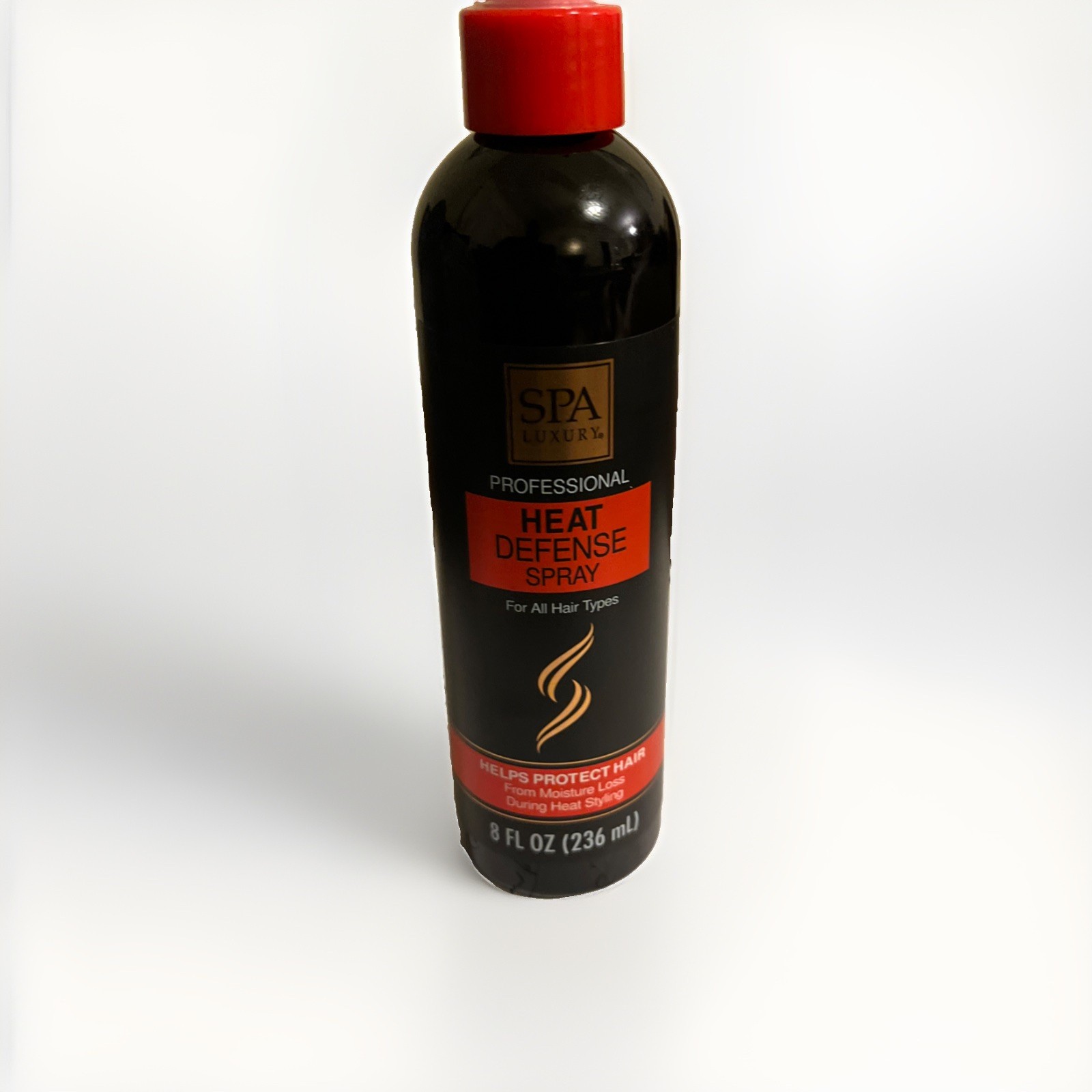 Spa Luxury Heat Defense Hair Spray Protect & Shine Mist 8oz For All Hair Types