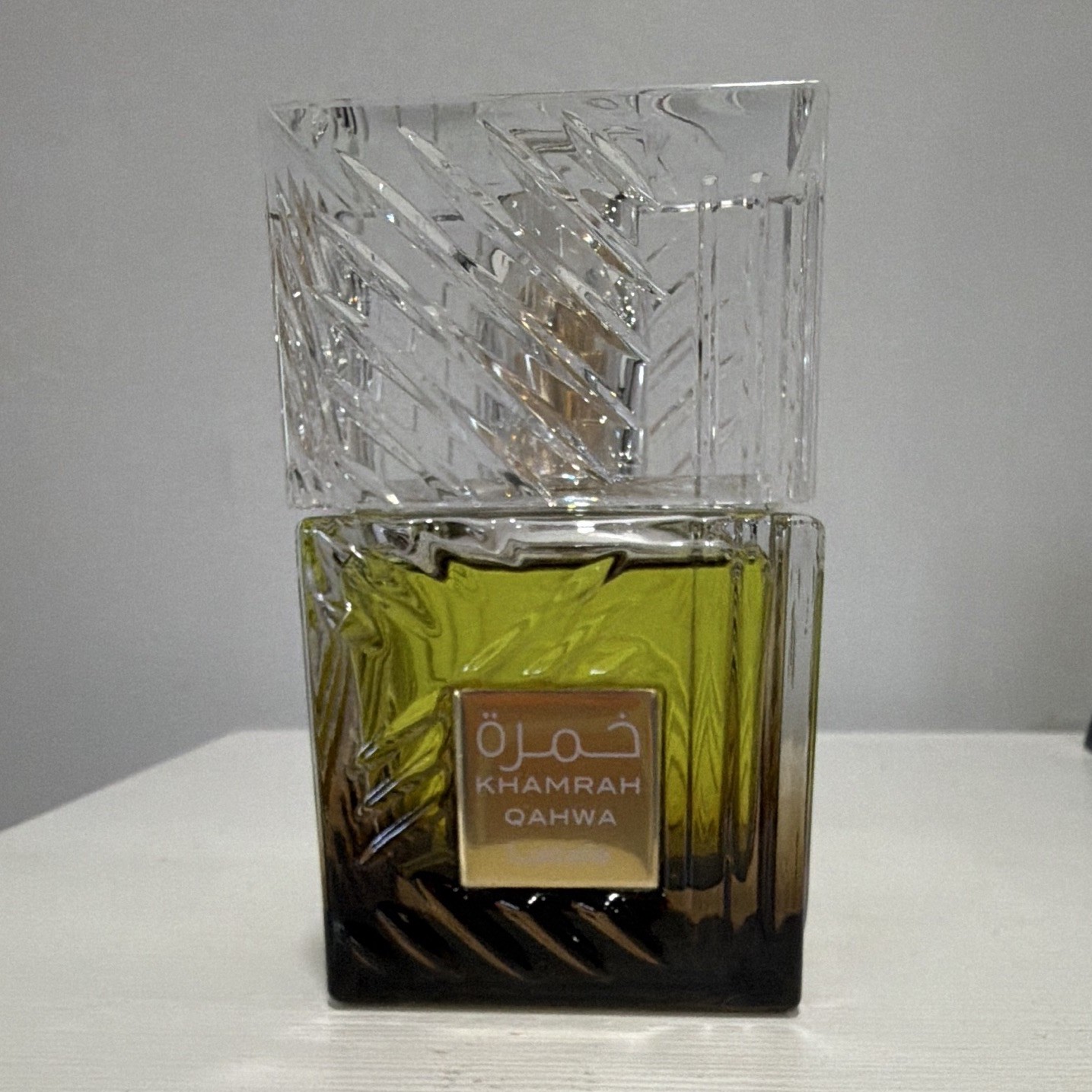 Lattafa Khamrah Qahwa Eau de Parfum (EDP) Spray 3.4 fl oz Regular Size