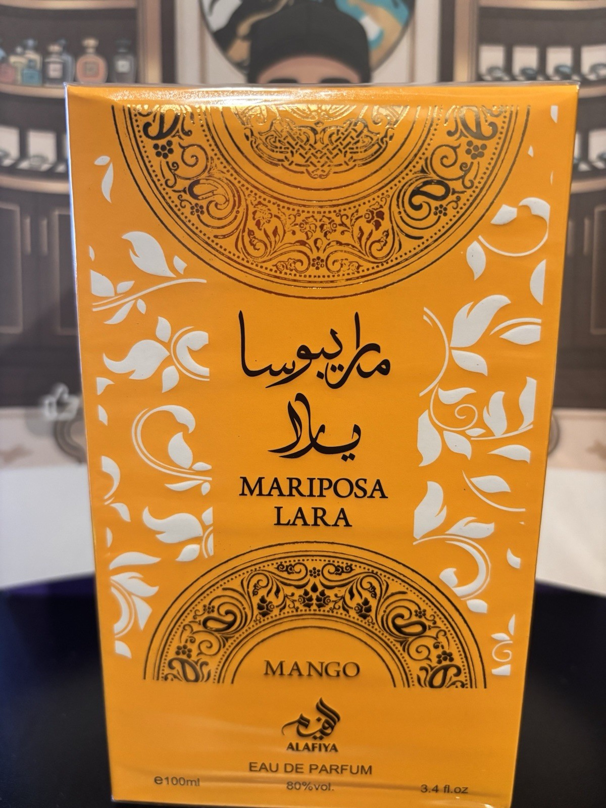 Alafiya MARIPOSA Lara MANGO 100ml 3.4oz EDP Spray. Inspired By Yara Tous.