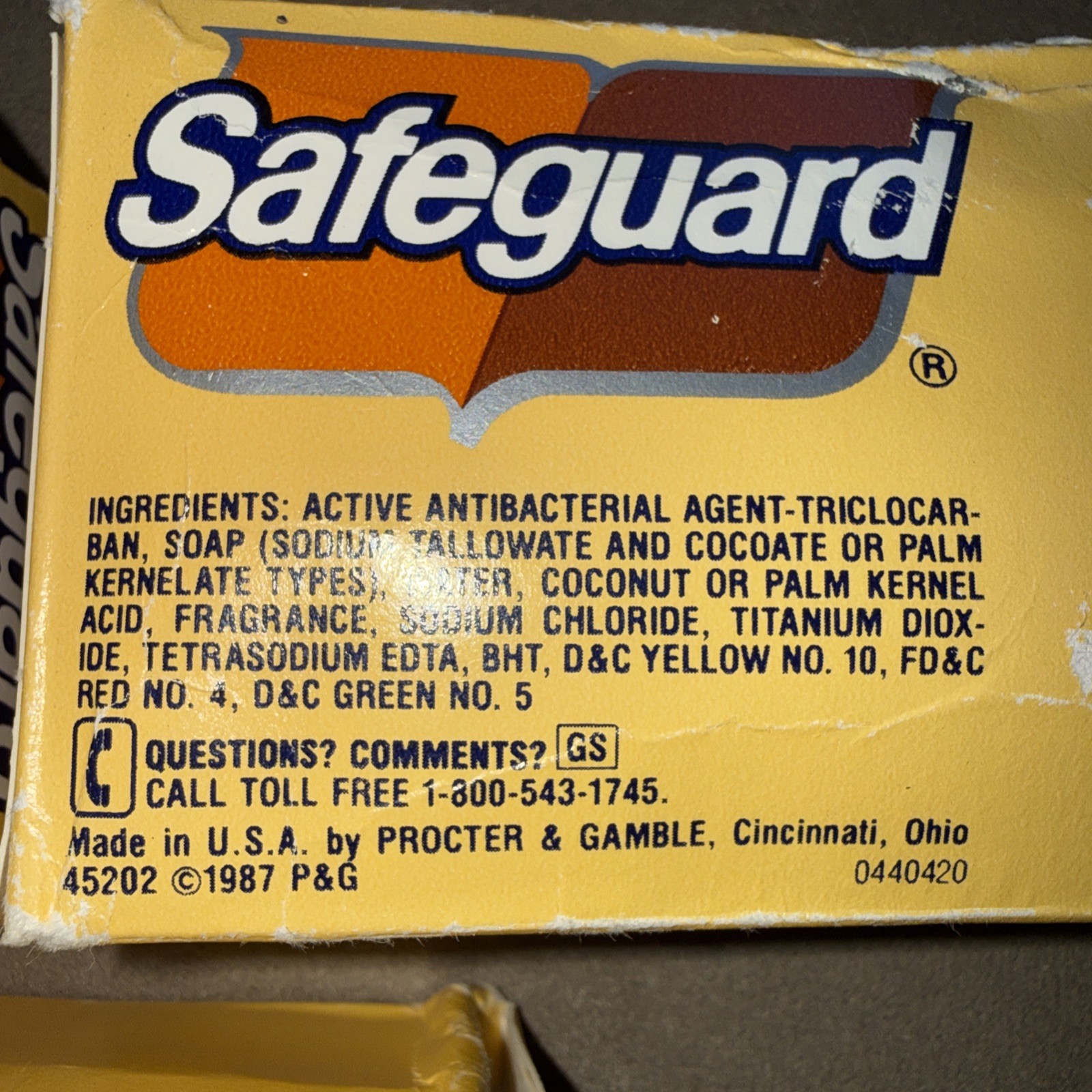 Vintage Safeguard Deodorant Soap 3 Bar Pack 5oz Each NOS Procter & Gamble