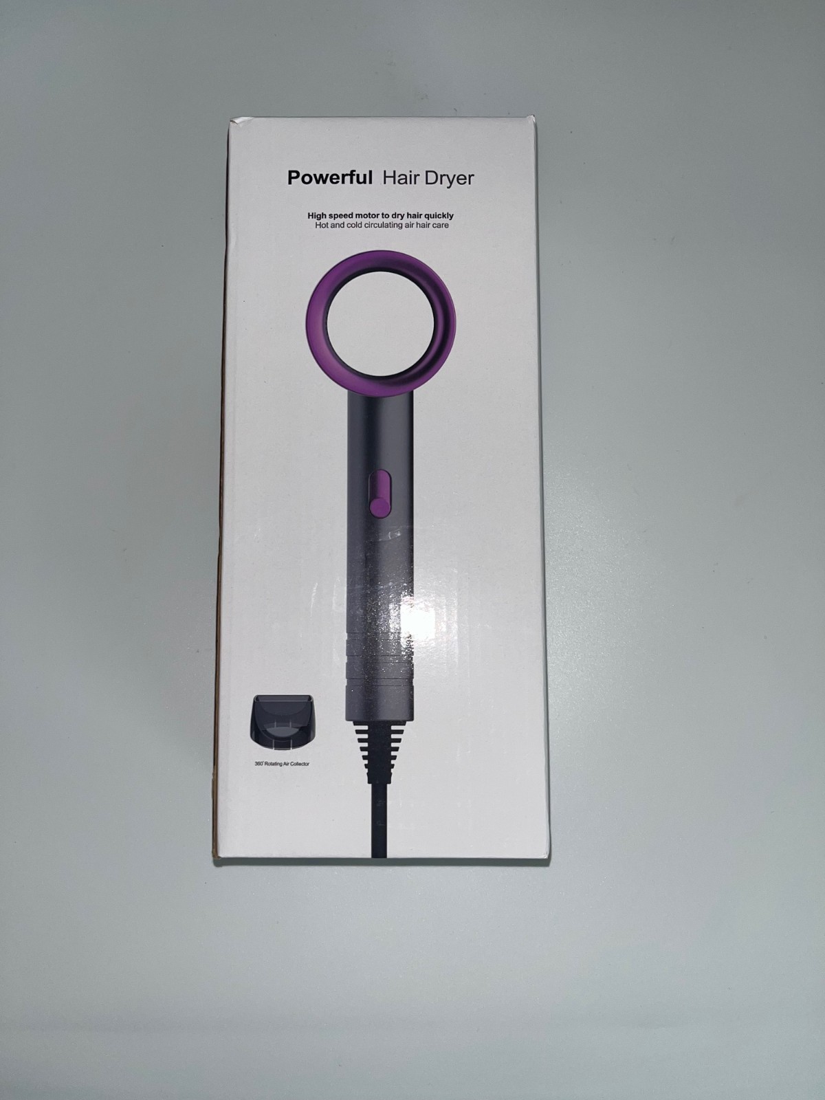 Powerful Hair Dryer w High Speed w Hot & Cold Air