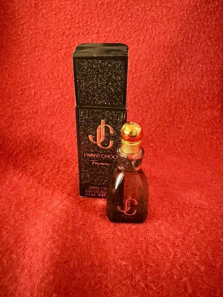 NIB Jimmy Choo I Want Choo Forever EDP 4.5 ml/0.15 fl oz Collectable Dabber