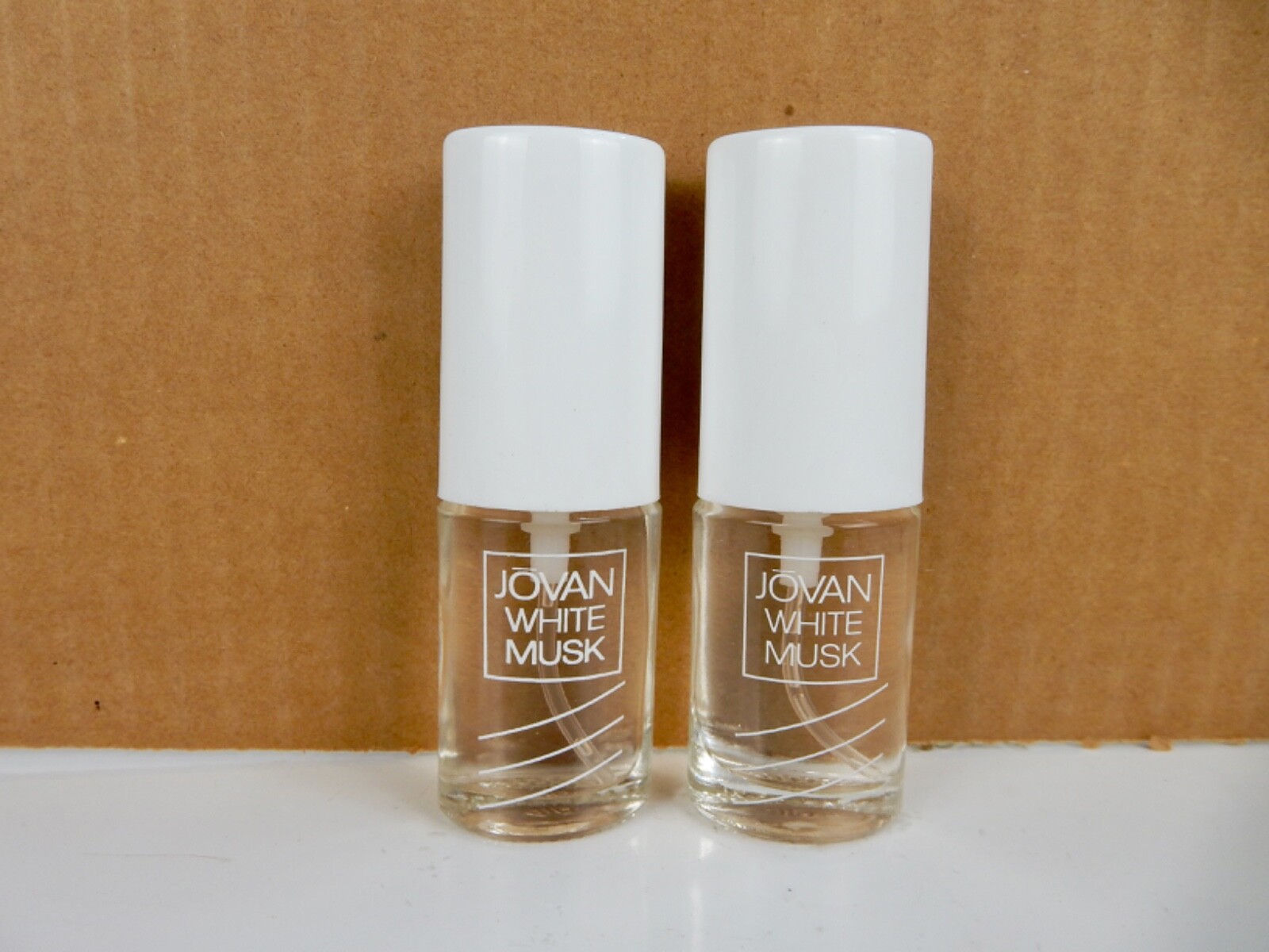 JOVAN WHITE MUSK COLOGNE SPRAY FOR WOMEN .375 OZ BOTTLE *BUYER GETS 2*