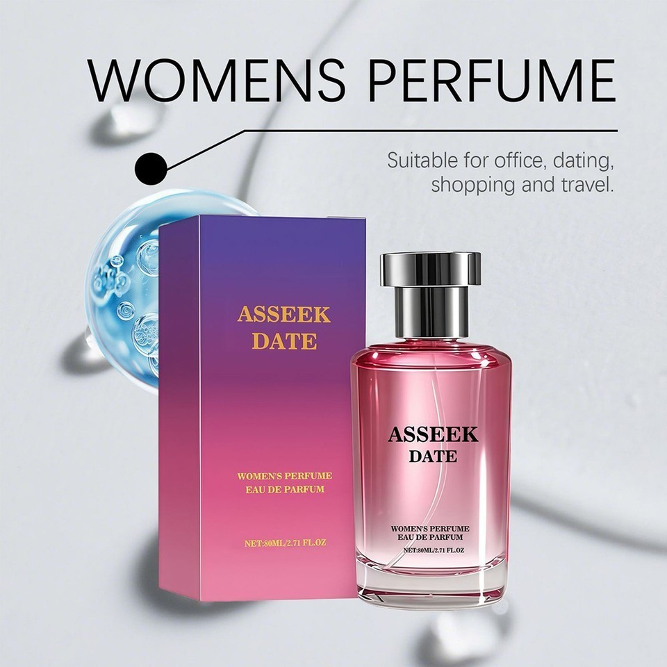 NEW ‘ASSEEK Women’s Perfume 2.71Oz/80ML Floral Fruity Refreshing Fragrance Mist