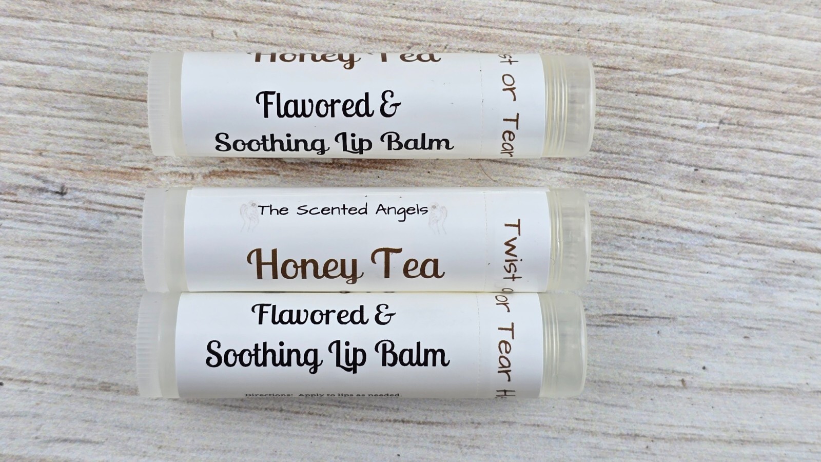 TSA Handmade Sweet Honey Flavored Lip Balm – Choose Your Quantity