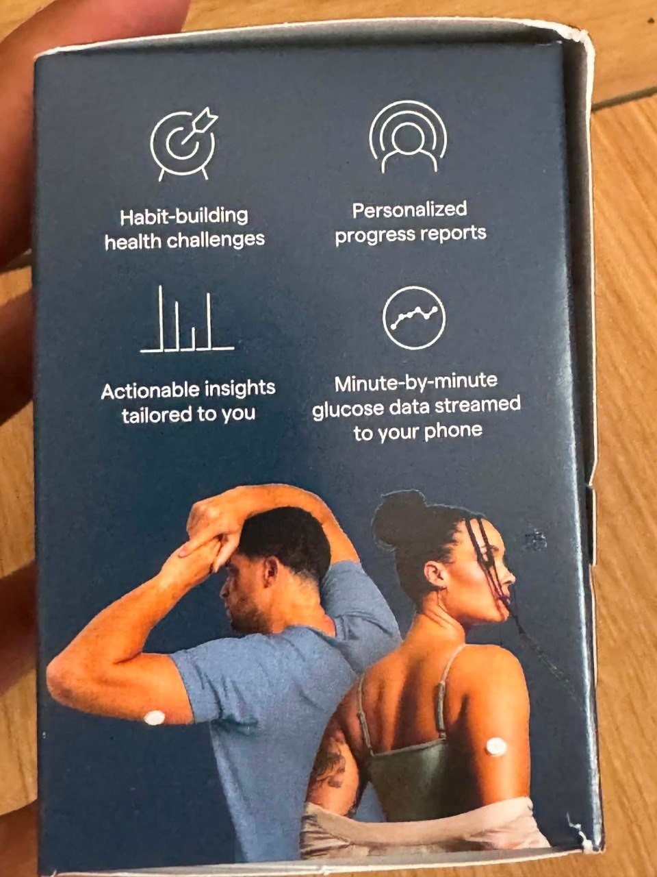 (Pack of 2) Lingo (CGM) & App 4-week plan – Sealed Box Exp 8/31/2026