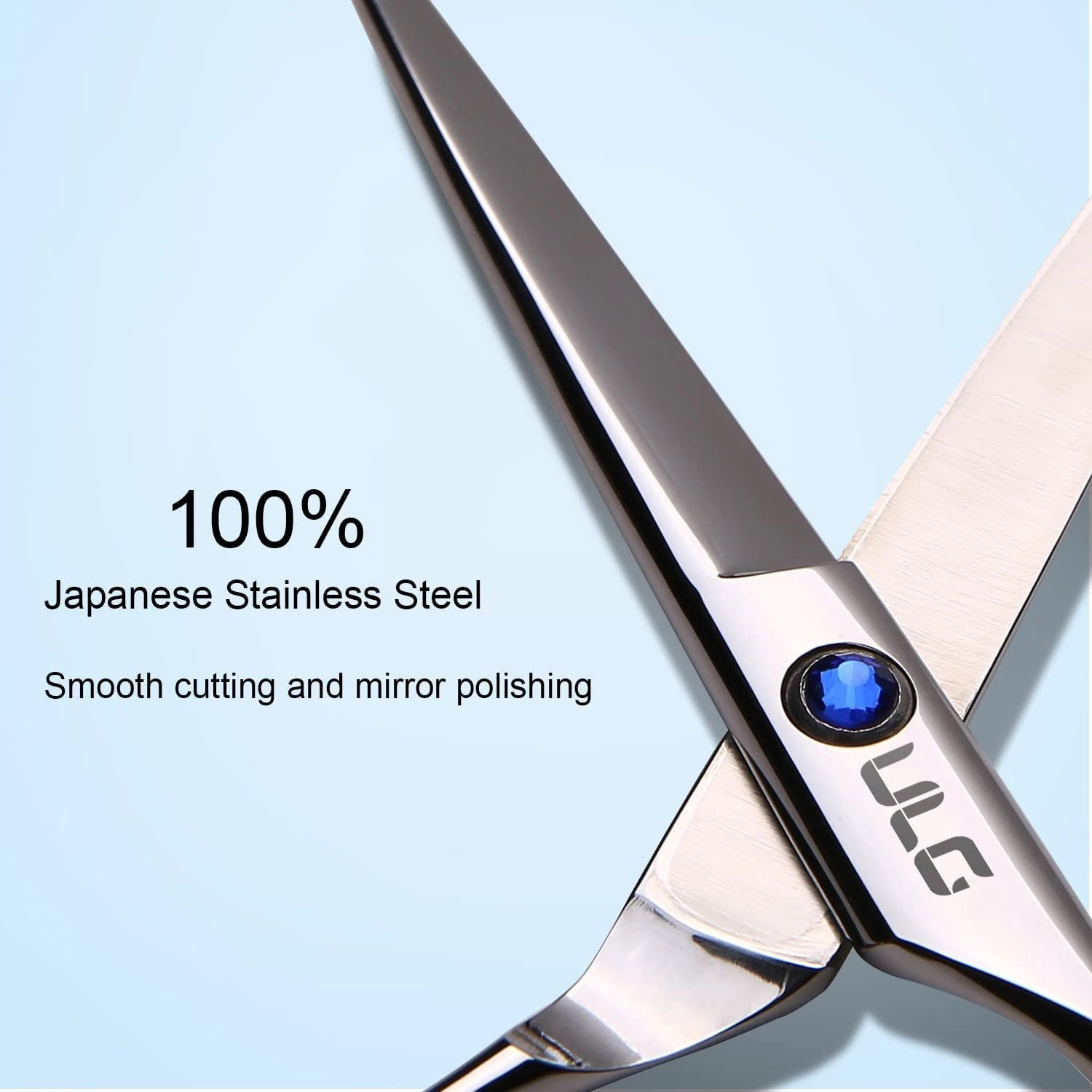 Hair Cutting Scissors, ULG Professional Hair Scissors 6.5 inch Right-Hand Razor