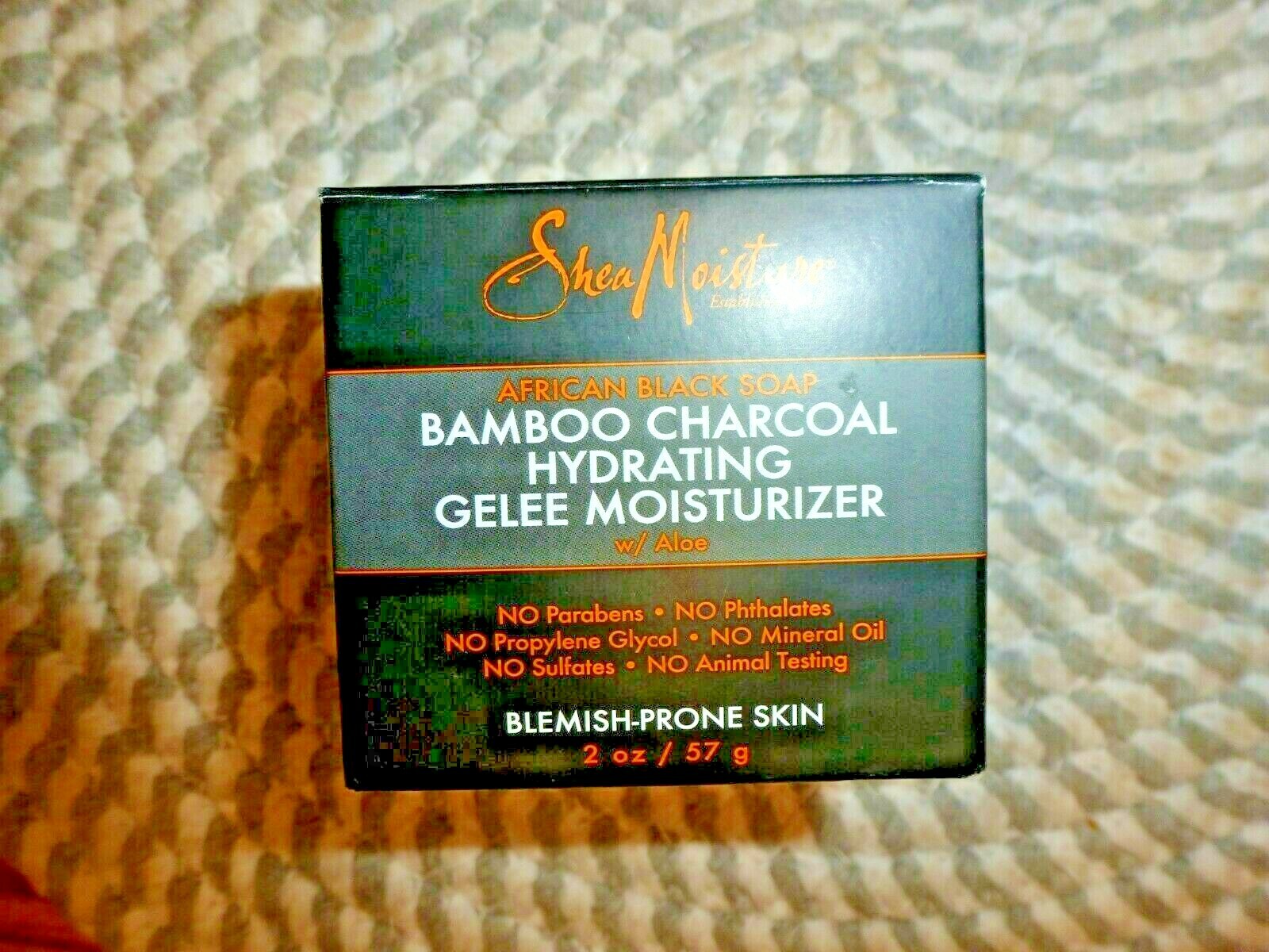 SHEA MOISTURE~AFRICAN BLACK SOAP~HYDRATING BLEMISH-PRONE FACIAL MOISTURIZER 2oz