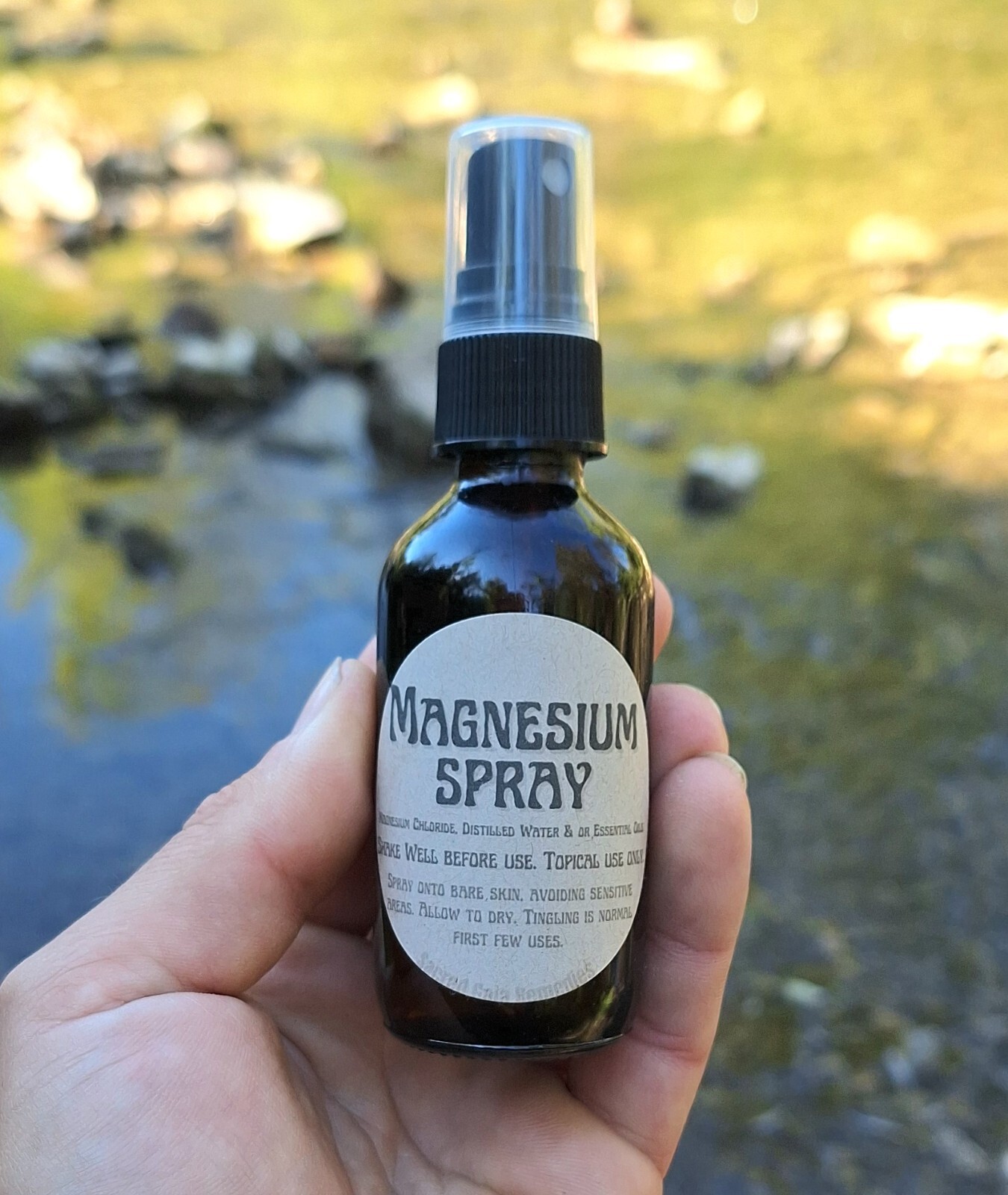 Magnesium Oil Spray, Transdermal Topical Magnesium, Relax/Replenish/Relieve