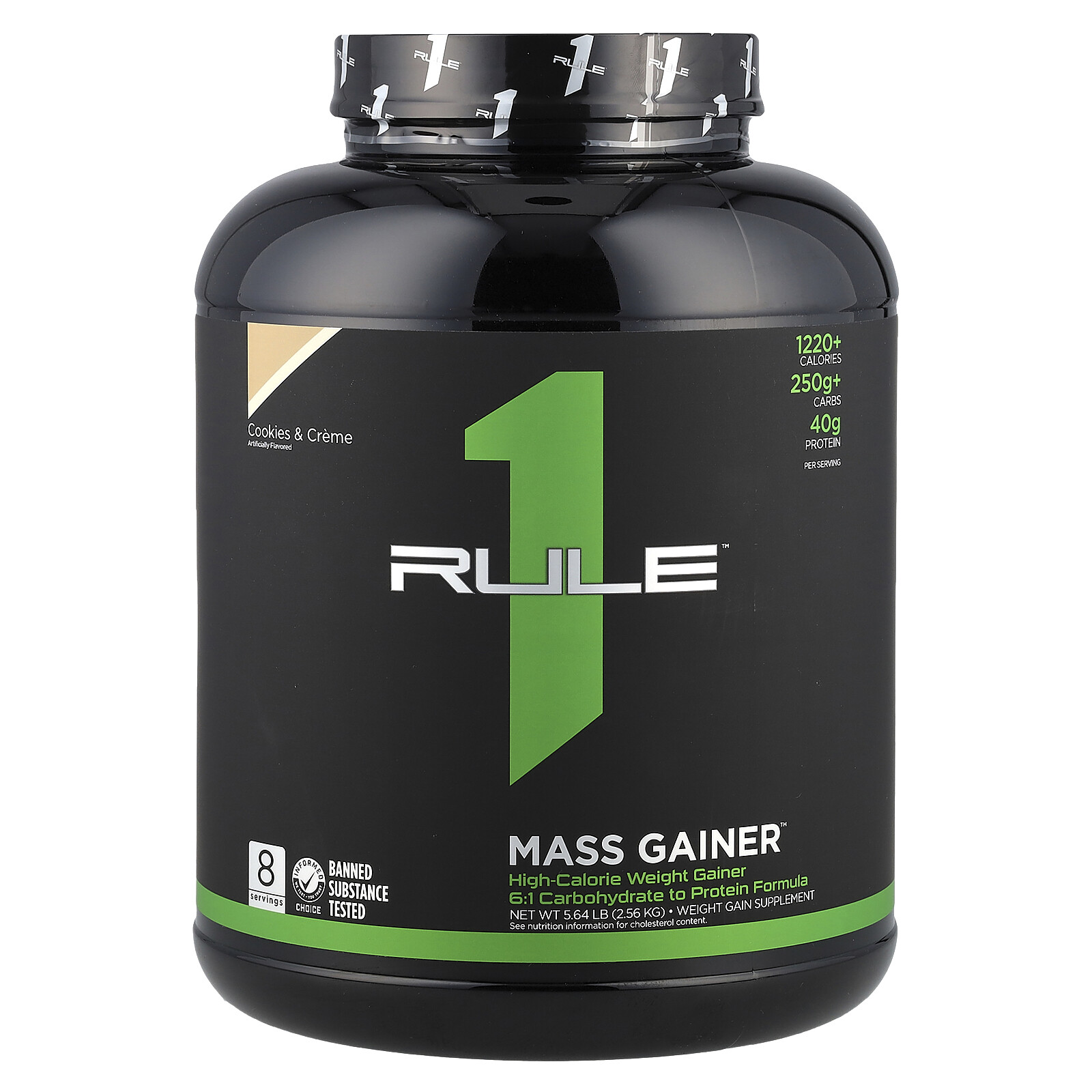 Mass Gainer™, Cookies & Creme, 5.64 lb (2.56 kg)