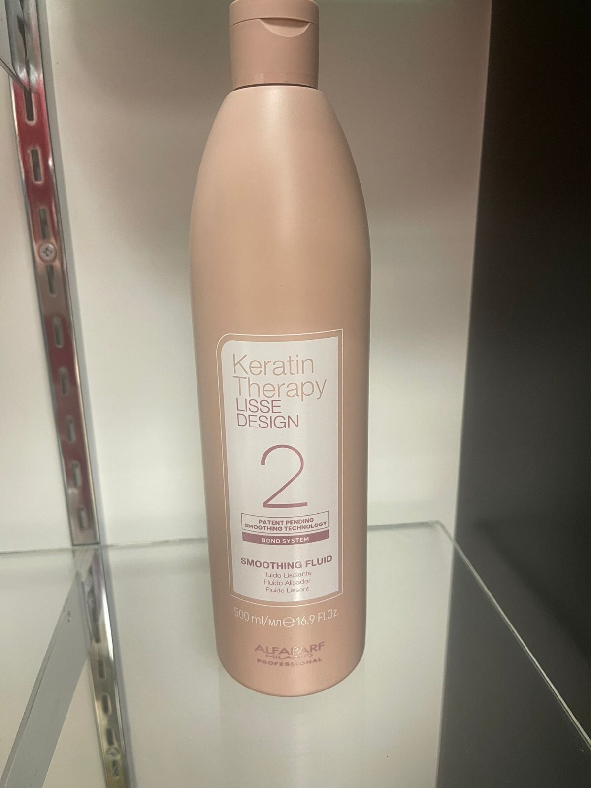 ALFAPARF MILANO KERATIN THERAPY LISSE DESIGN Smoothing Fluid – 500 ML 16.9 Oz