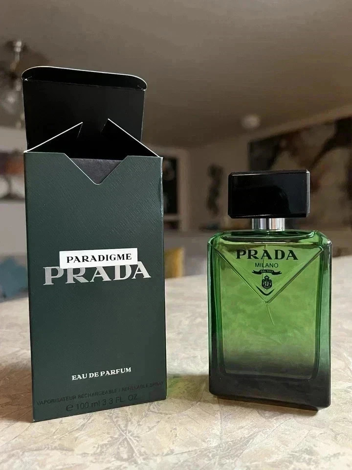 Prada Paradigme 3.3 Oz / 100mL Eau de Parfum Men New Sealed Box