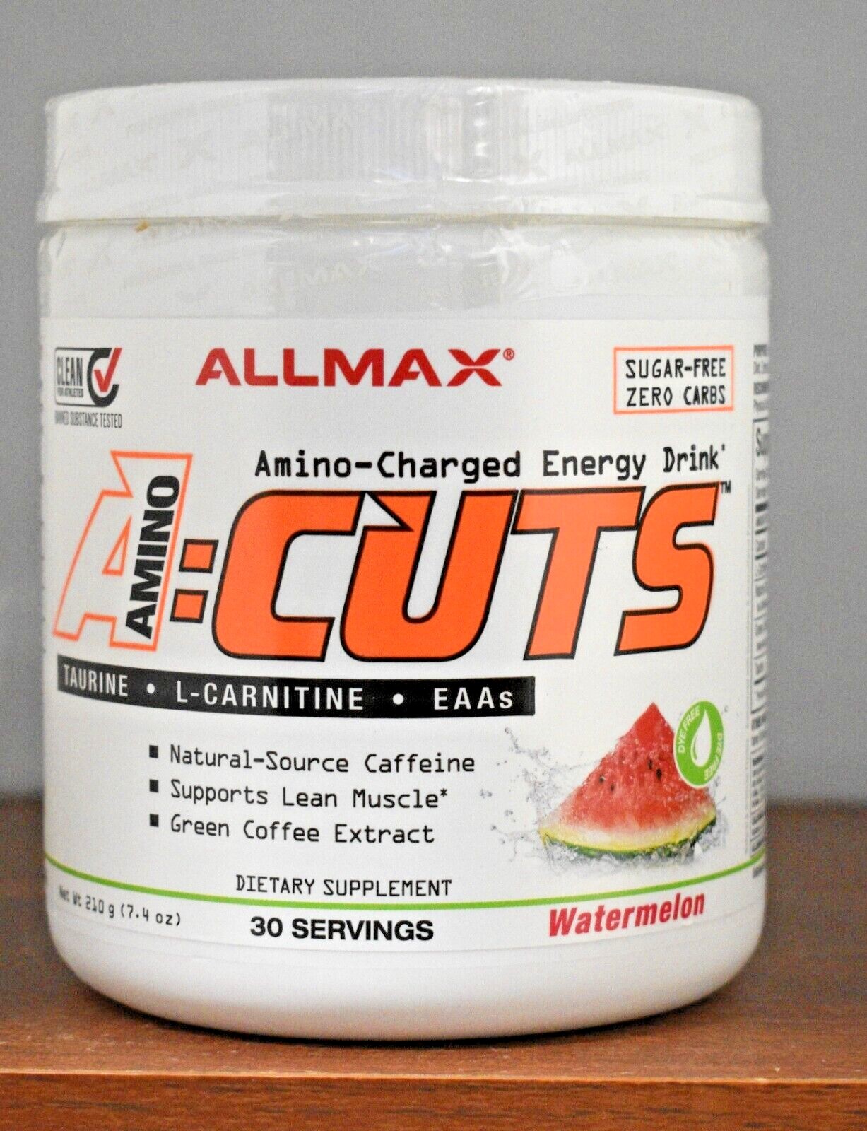 ALLMAX A:CUTS AminoCuts Amino Charged Energy Drink Booster ACUTS Choose Flavor