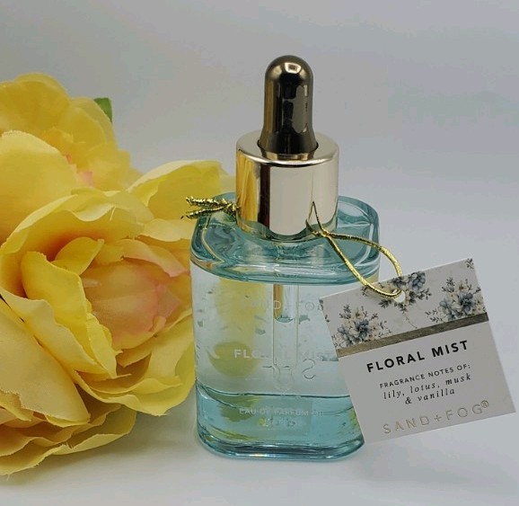 SAND+FOG Floral Mist Eau de Parfum Oil 1.7 fl oz Lily Lotus Musk Vanilla