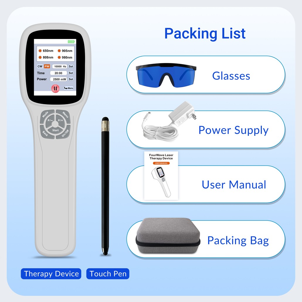2500mW Infrared Light Therapy Phototherapy Muscle Joint Pain Arthritis Treatment