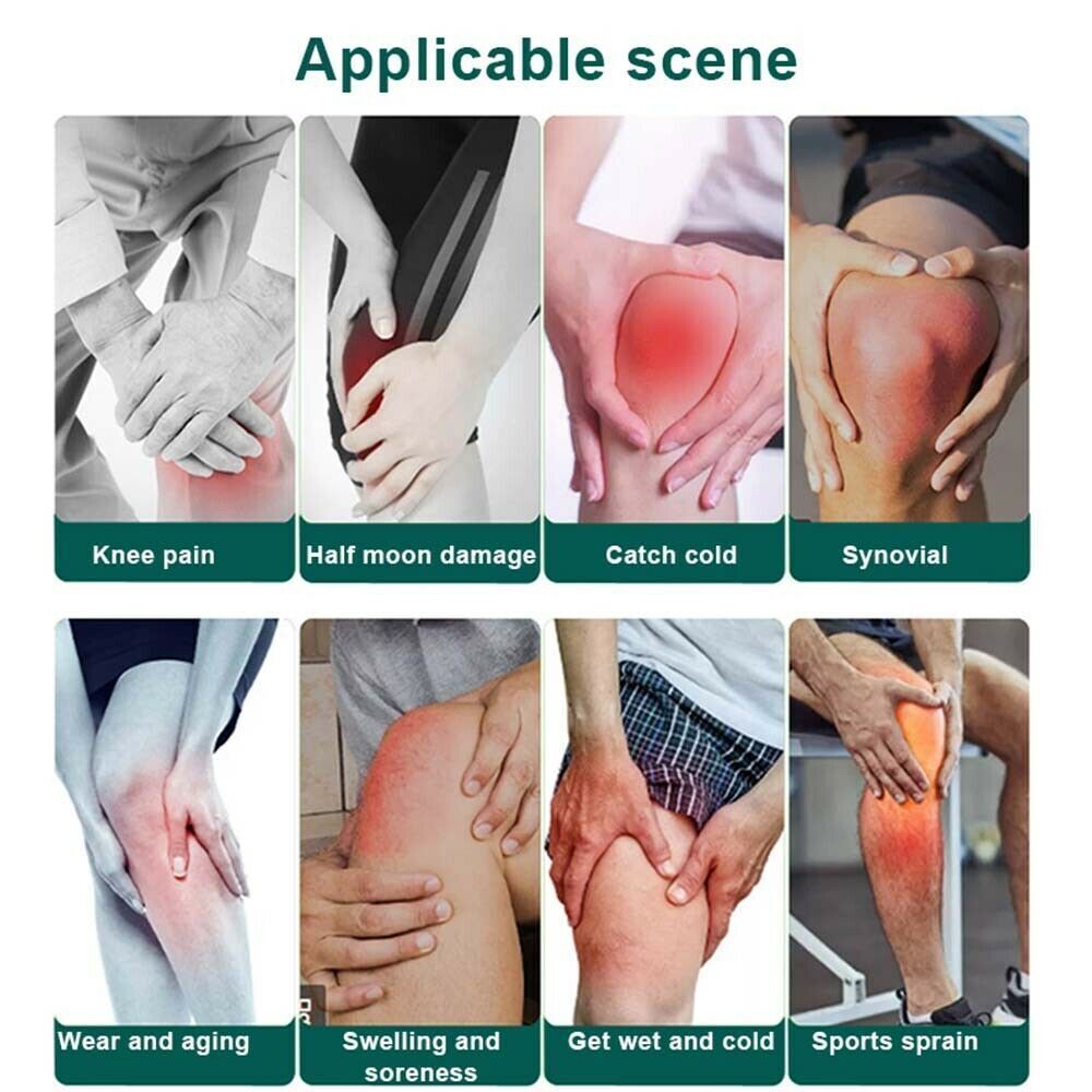 120PCS Knee Relief Patches Sticker Joint Pain Wormwood Ache Plaster Pad Health