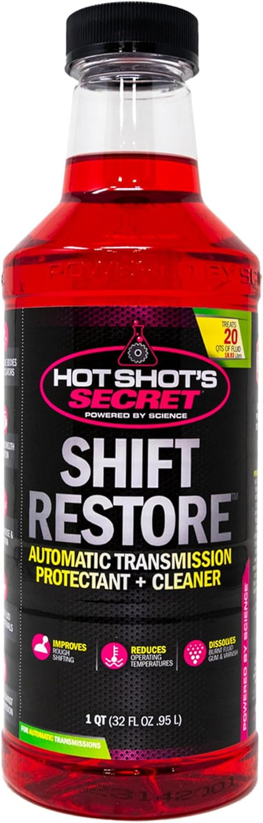 Hot Shot’S Secret Shift Restore 32 Fl Oz – Treats 20 Quarts – Automatic Transmis