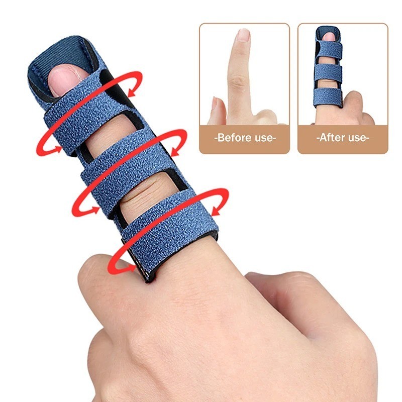 Adjustable Trigger Finger Splint Straightener Corrector Brace Support Protector