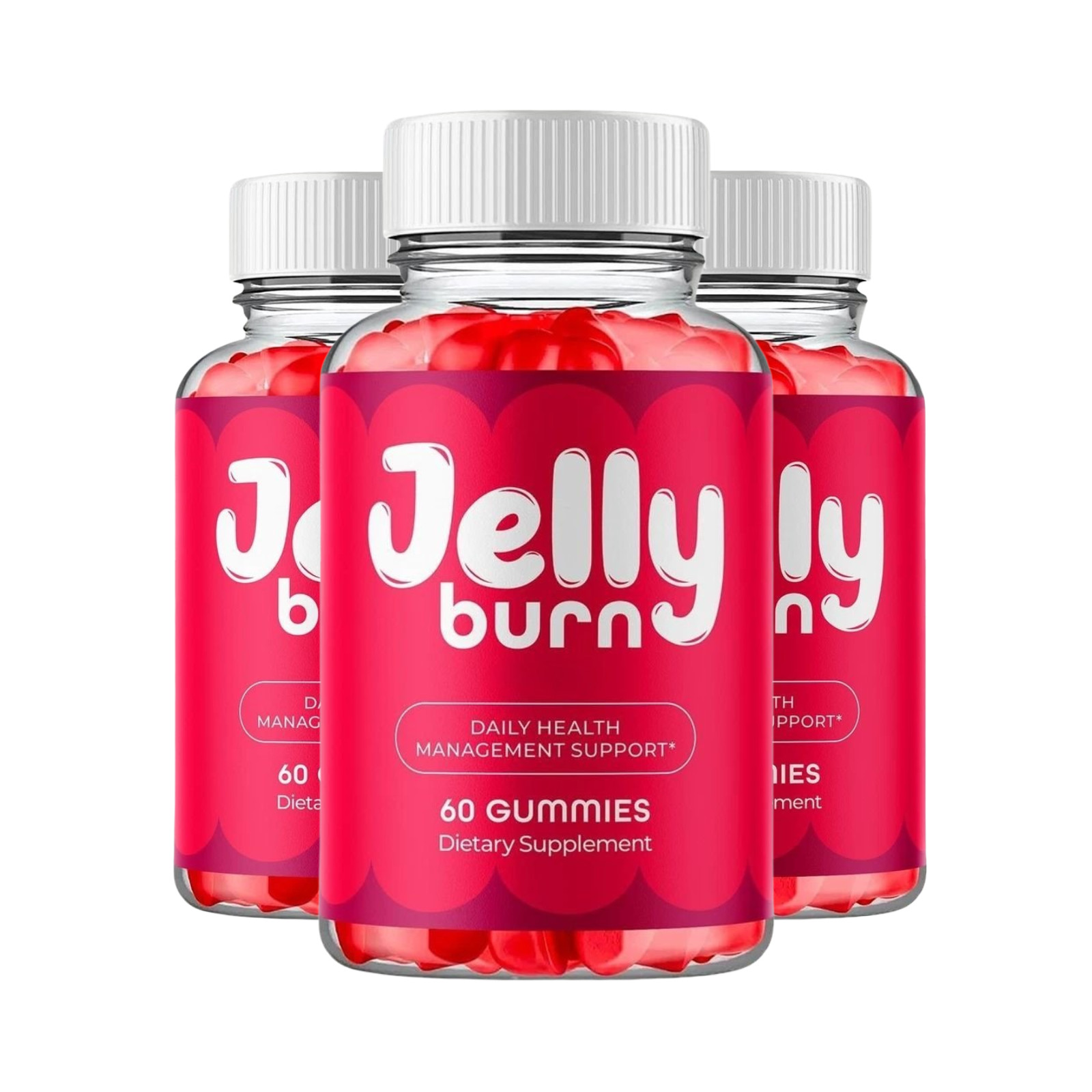 3-Pack Jelly Burn Gummies – JellyBurn ACV Gummies Weight Loss – Gummies 180