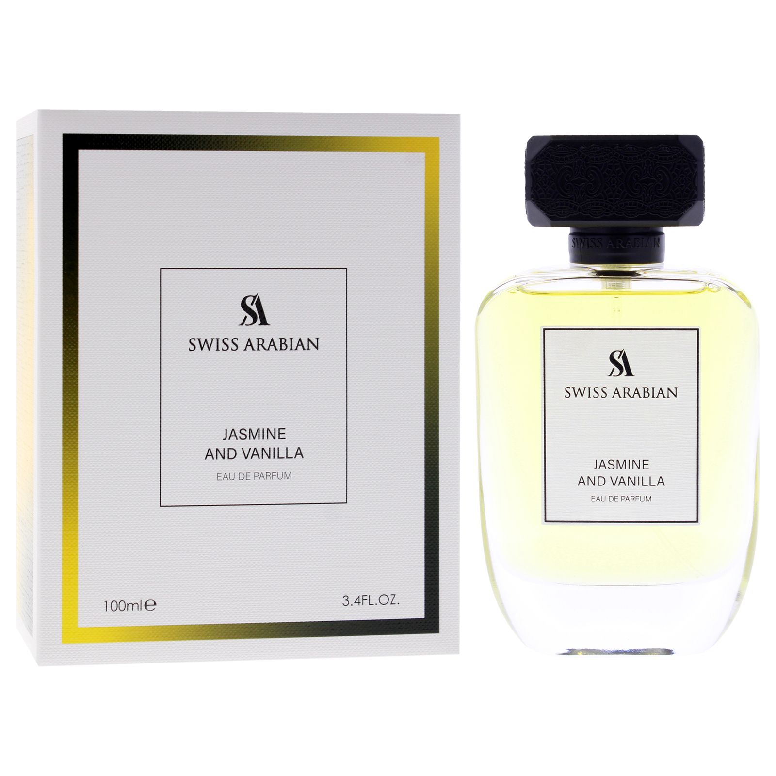 Jasmine and Vanilla by Swiss Arabian for Women – 3.4 oz EDP Spray