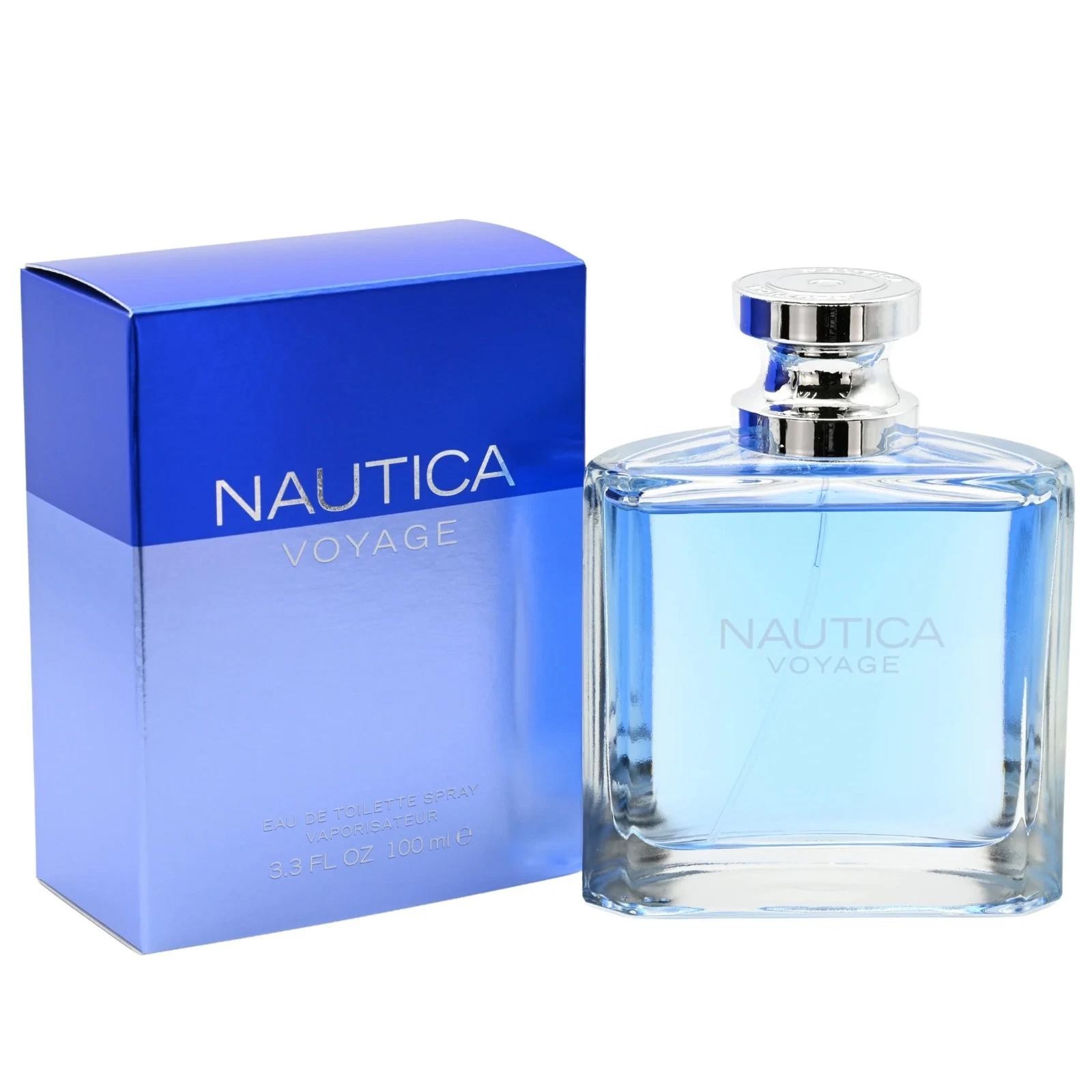 NAUTICA VOYAGE 3.3 /3.4 oz EDT Cologne Spray for Men New…..