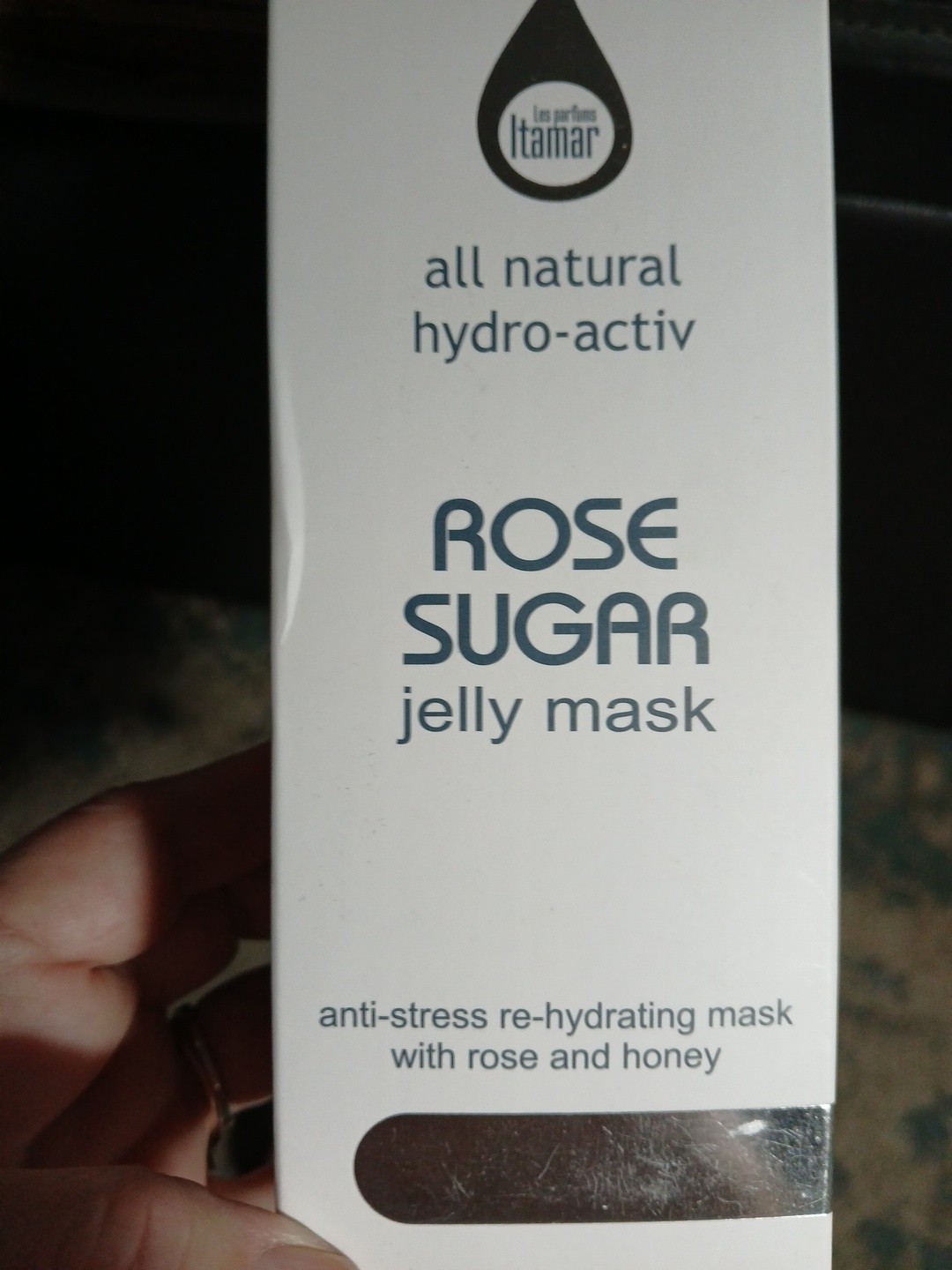 Rose Sugar Jelly Mask. Les Parfum Itamar. Made In Israel