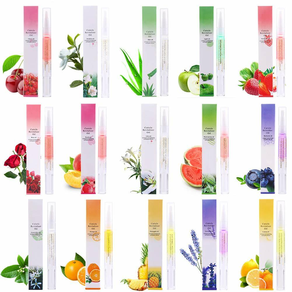 Mix Taste Cuticle Revitalizer Oil Pen Nail Art Care Dry Skin Treatment Manicure