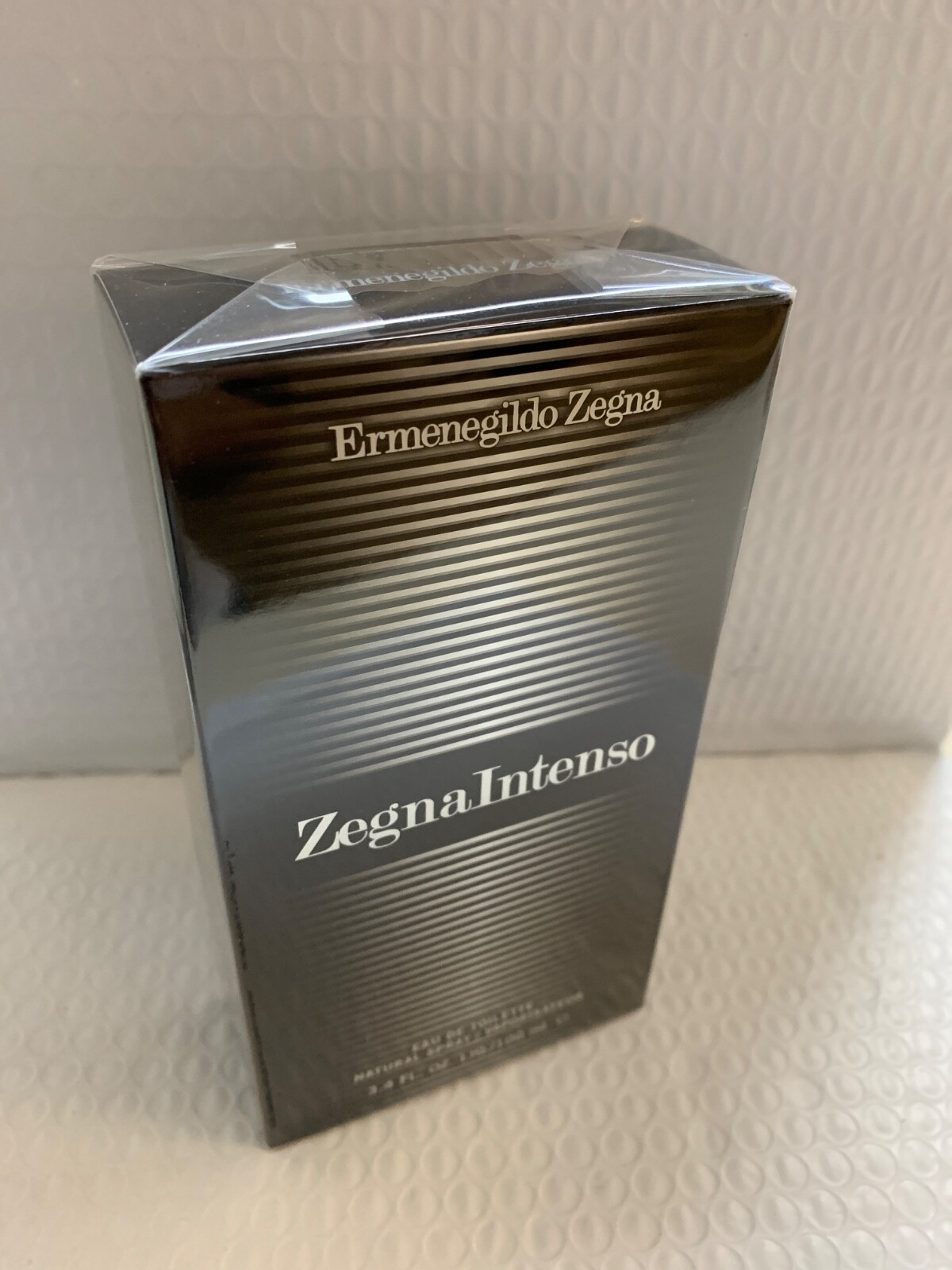 Zegna Zegna Intenso EDT Men 3.4 oz 100ml Spray ORIGINAL FORMULA IN SEAL BOX RARE