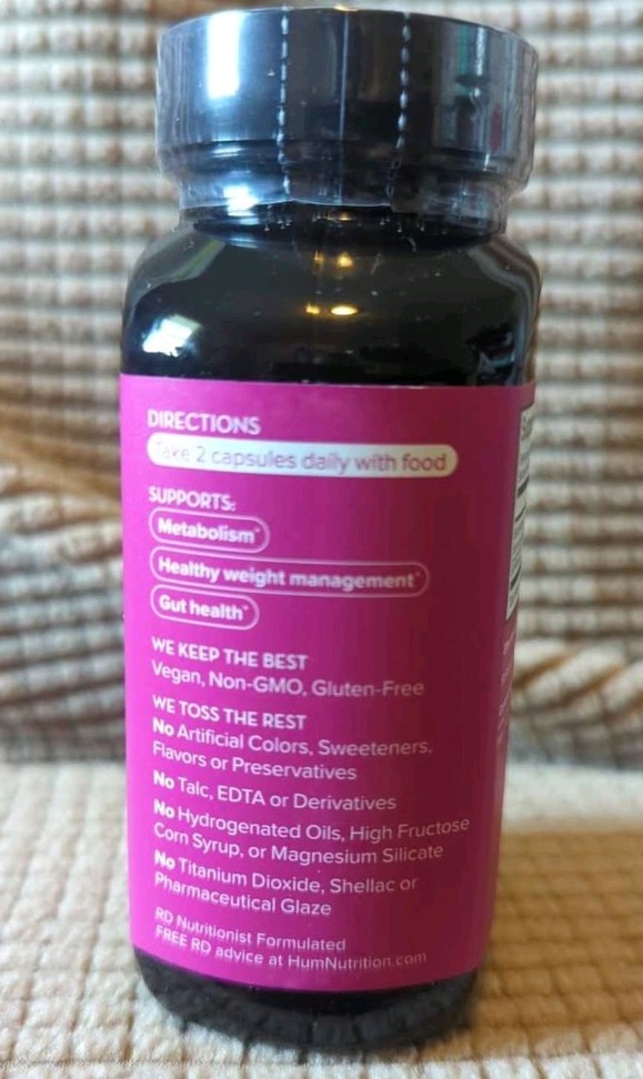 HUM Best of Berberine Supplement 1200mg – Advanced Bioavailability Pure Poten