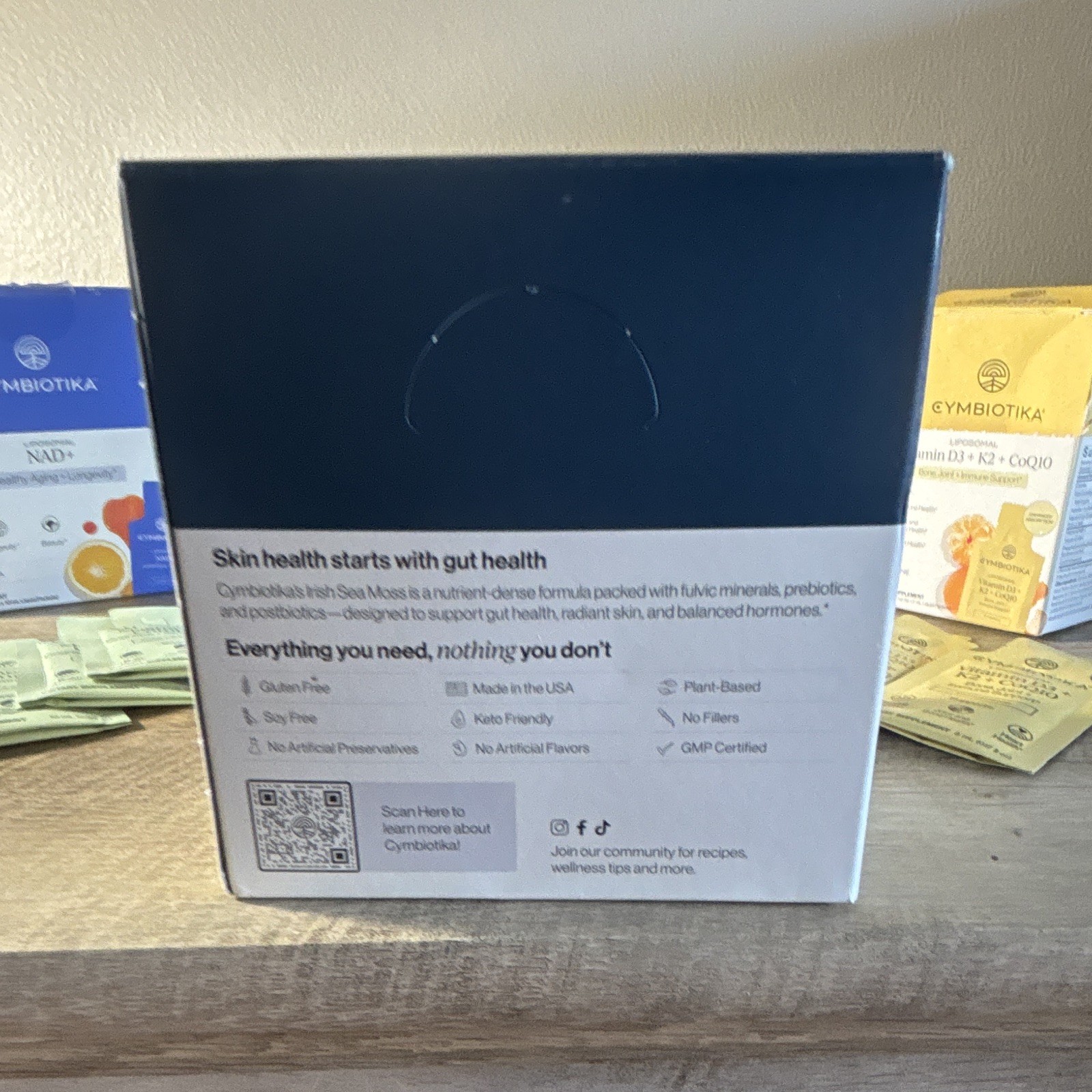 Cymbiotika Liposomal variety Lot Liquid Packets