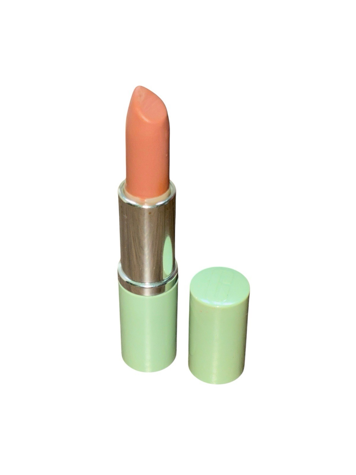VTG CLINIQUE LIPSTICK SWEET HONEY .14 OZ GREEN TUBE – READ – NOS HTF