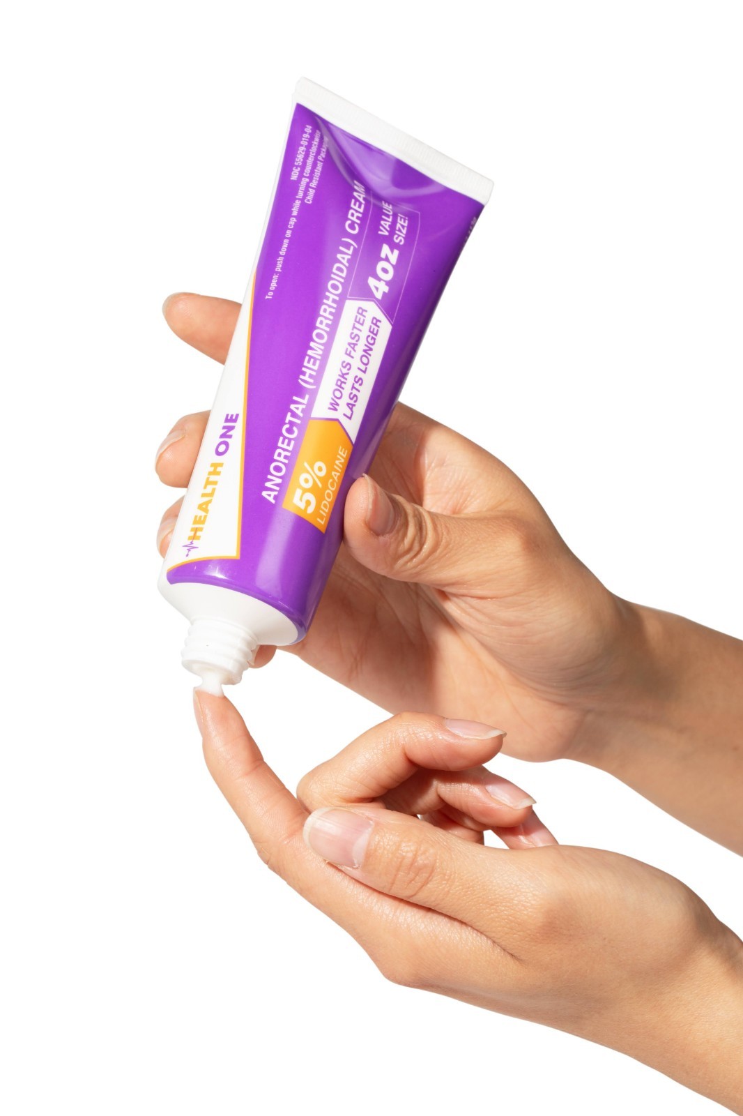 Health One Anorectal (Hemorrhoidal) Cream – Lidocaine 5% – 4 oz CRC Tube