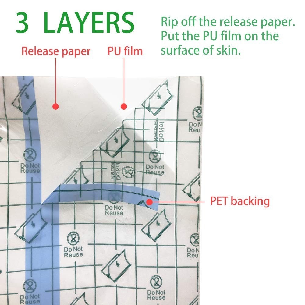 Tattoo Aftercare Bandage Waterproof Film Second Skin Tattoo Cover Up Patch