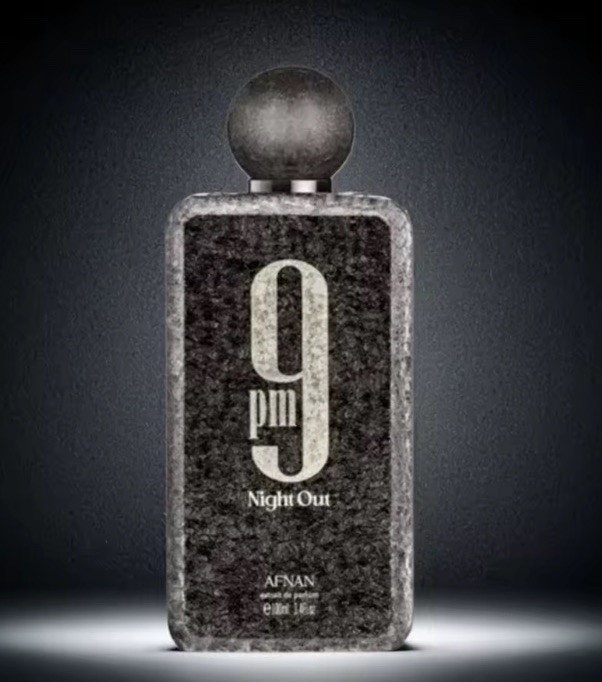 Afnan Unisex 9 PM Night Out Extrait de Parfum Spray 3.4 oz Fragrances