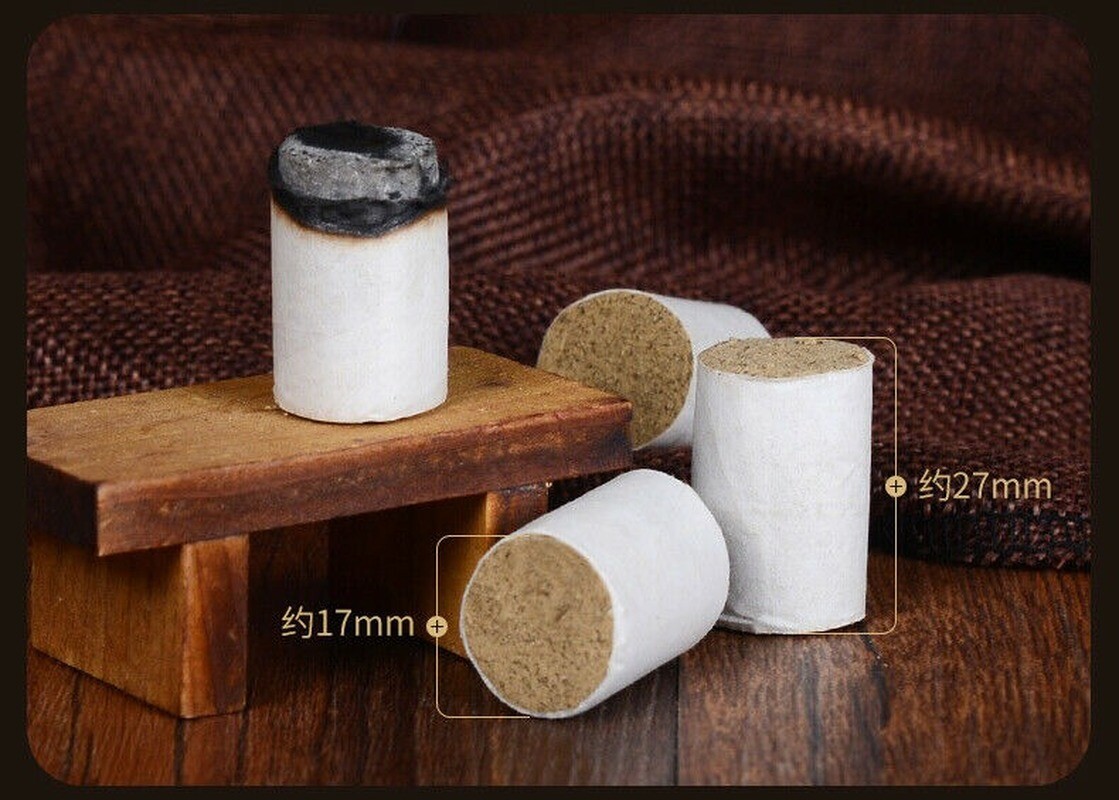 108pcs/bag 5 Years Moxa Cone Roll Stick for Moxibustion Dehumidification