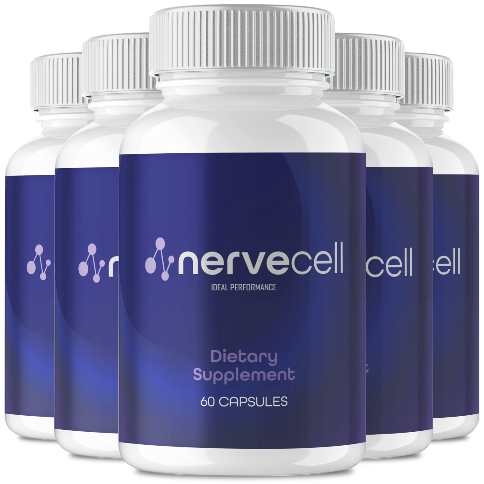 Nervecell for Sciatica, Nervecell Neuropathy Supplements (5 Pack)