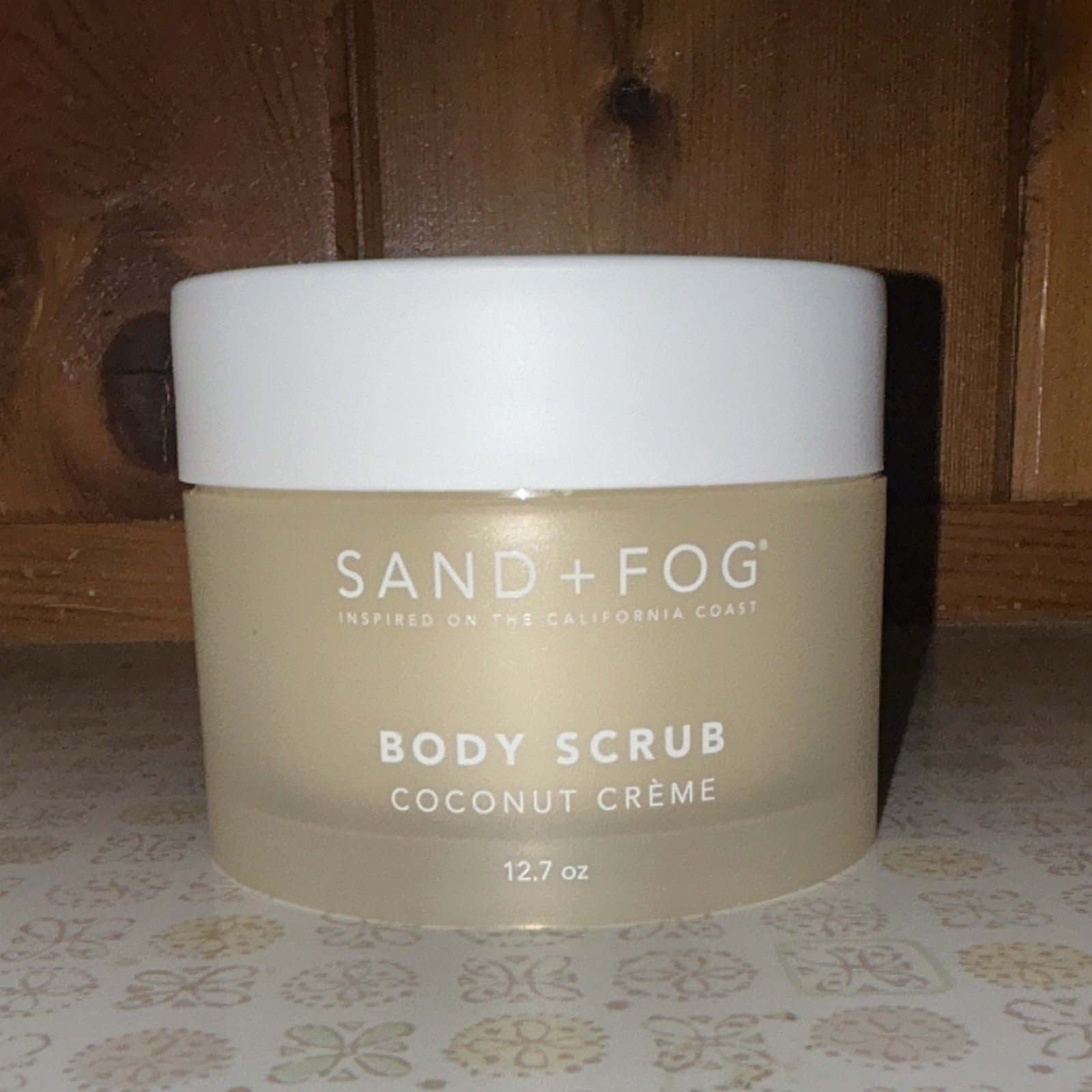 Sand+fog Inspired On The California Coast Body Scrub Coconut Crème 12.7oz