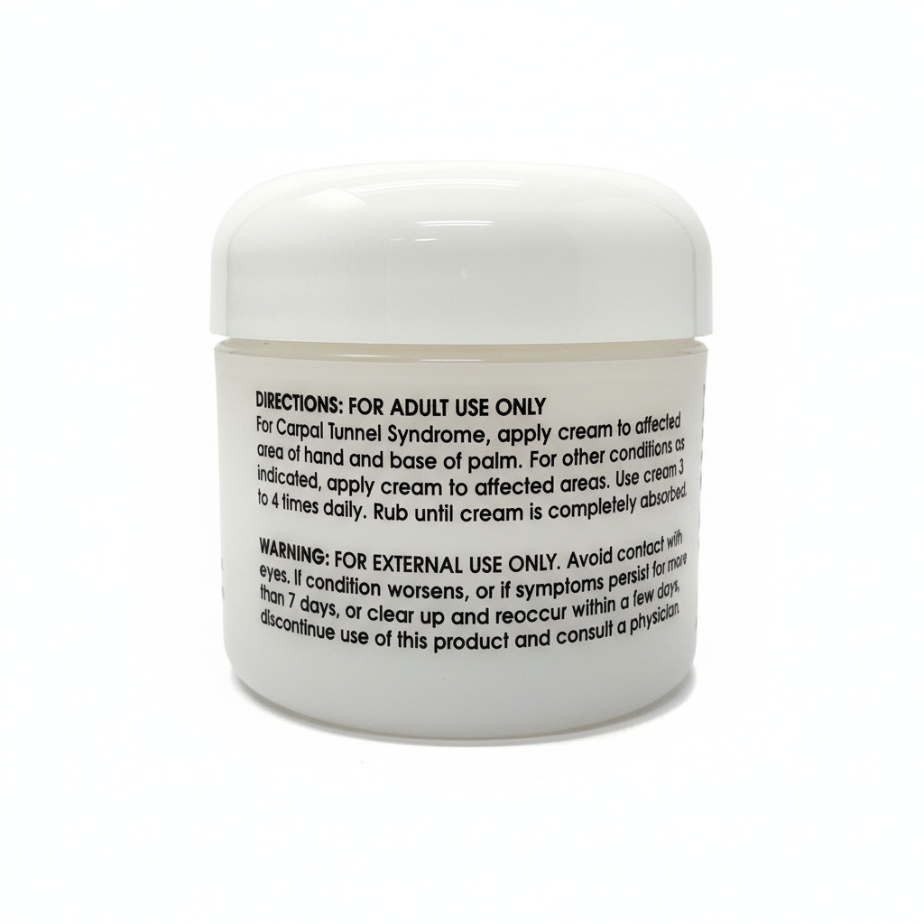 CT Cream Plus Carpal Tunnel Cream for Pain Relief 2oz / 60m- Value 2pc pack