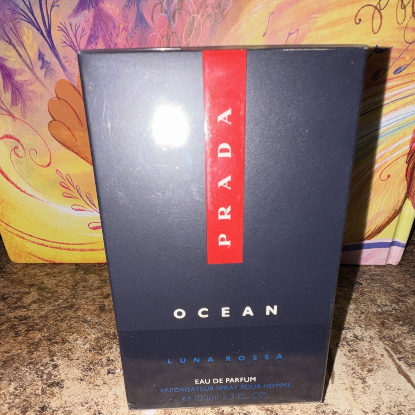 PRADA Luna Rossa Ocean Eau de Parfum Spray, Regular Size 3.3 fl oz