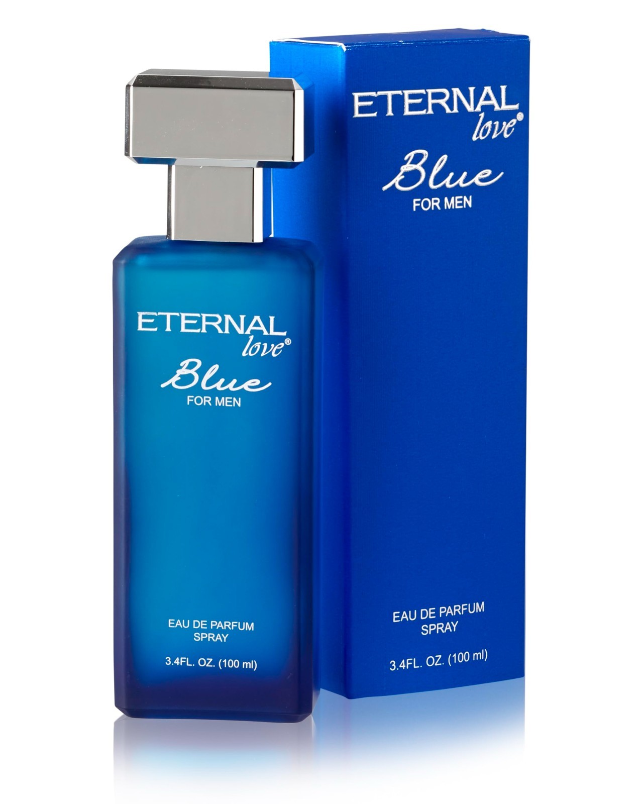 Eternal Love Blue EDP for Men – 100 ML Citrus & Wood Fragrance – Fresh Wood