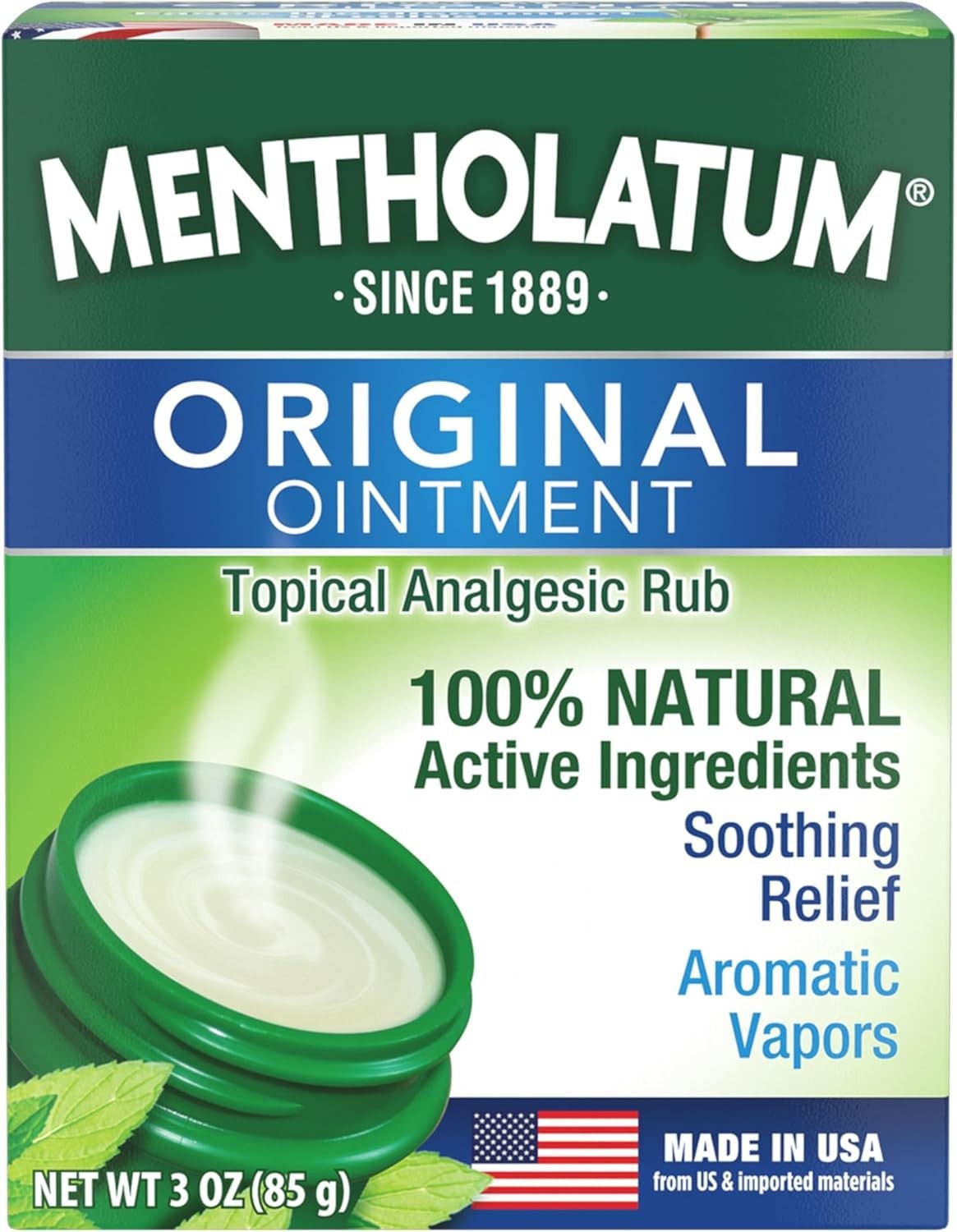 Vapor Chest Rub – Natural Pain Relief Ointment with Camphor & Menthol