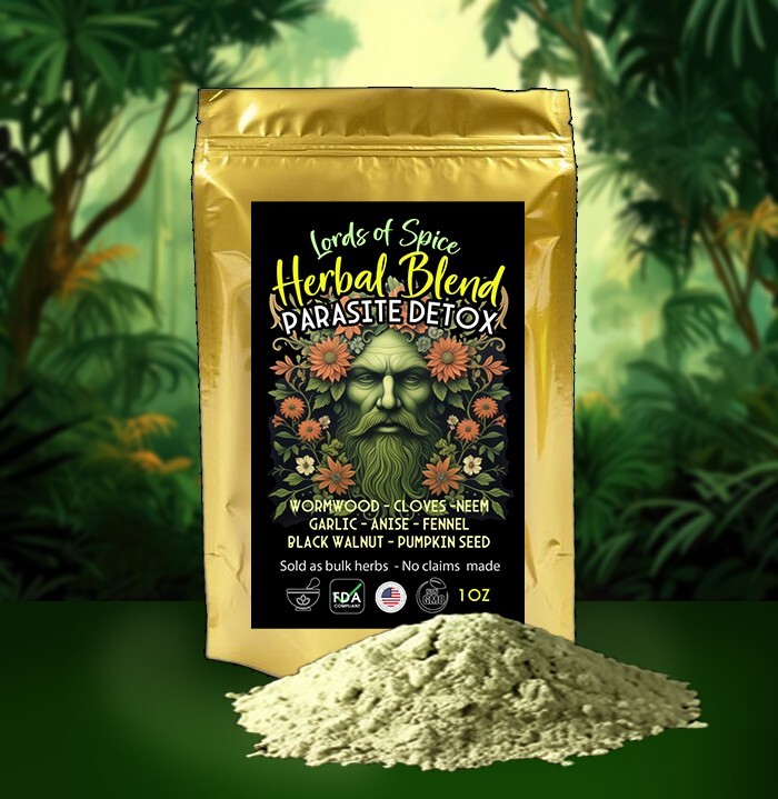 Parasite Detox – Parasite Cleanse – Super Blend of Potent Herbs – SAFE & POTENT