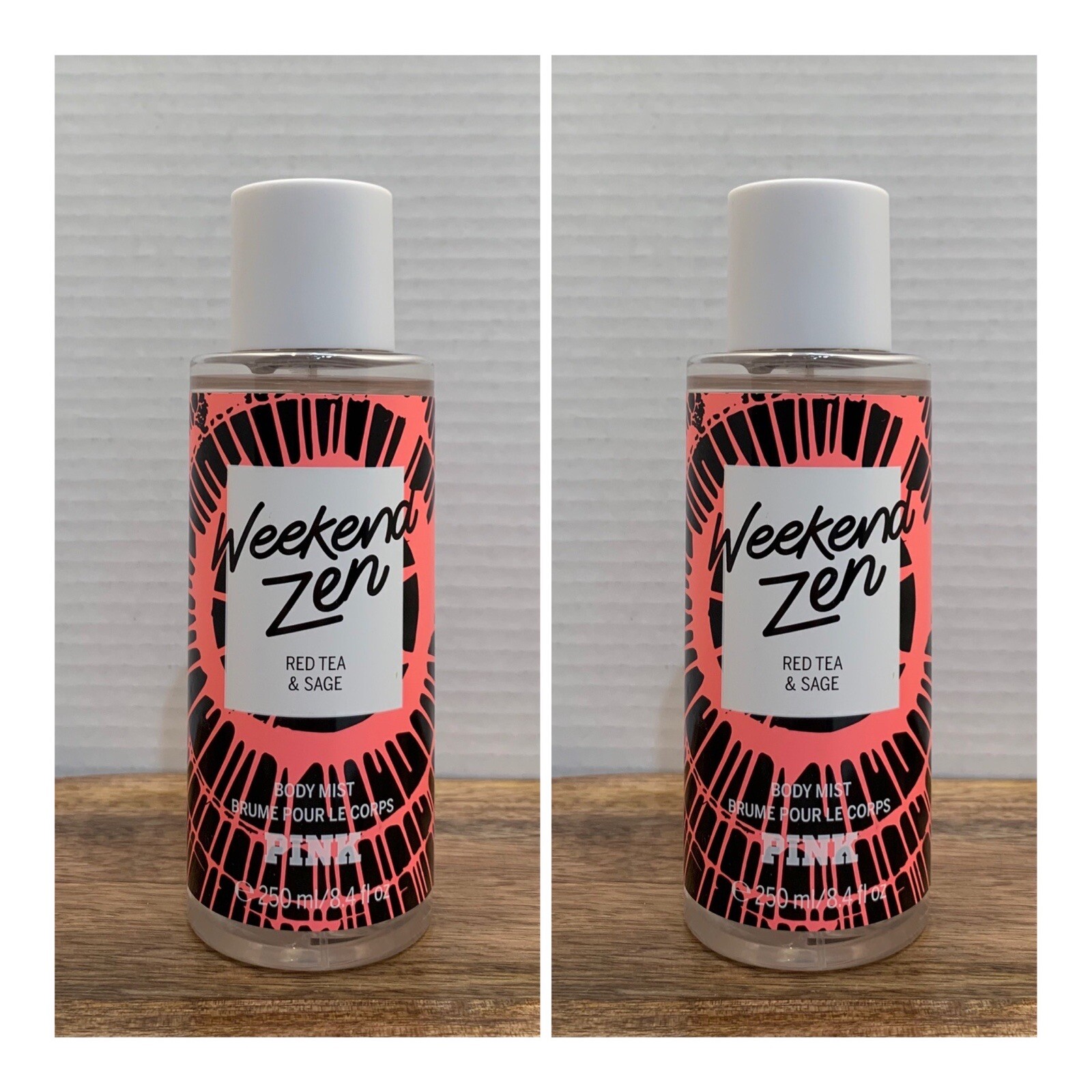 Victoria’s Secret PINK Weekend Zen Body Mist ~ 8.4 fl.oz. ( Lot of 2 )
