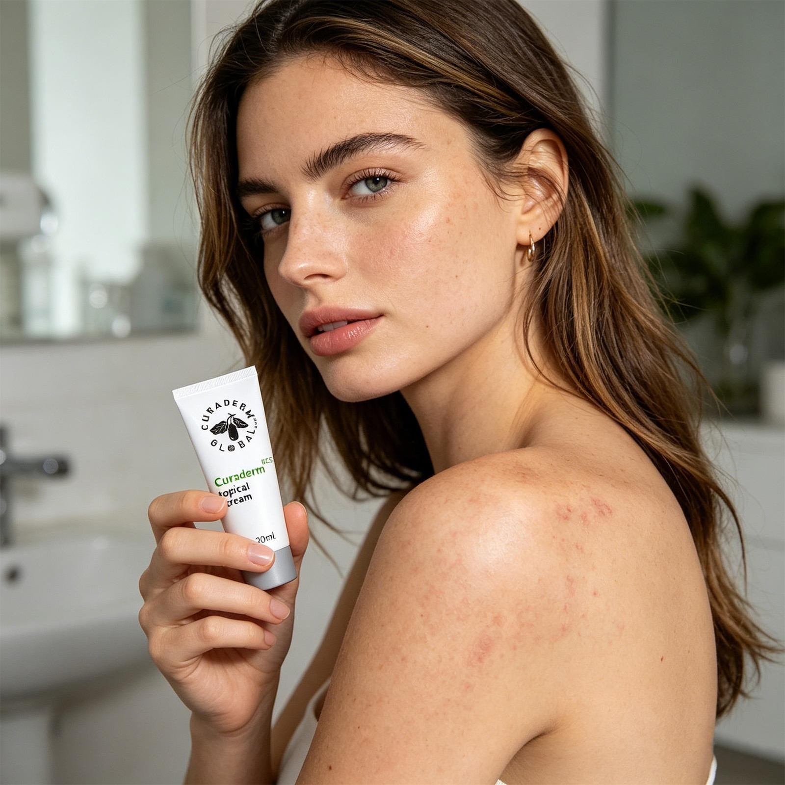 Curaderm BEC5 Cream Hydrating Non-Greasy 20ml Gentle Skin Barrier Repair Cream