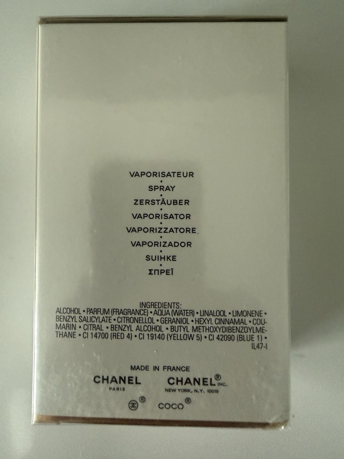 CHANEL Coco Mademoiselle Eau De Parfume 100 ML 3.4 Oz Bottle